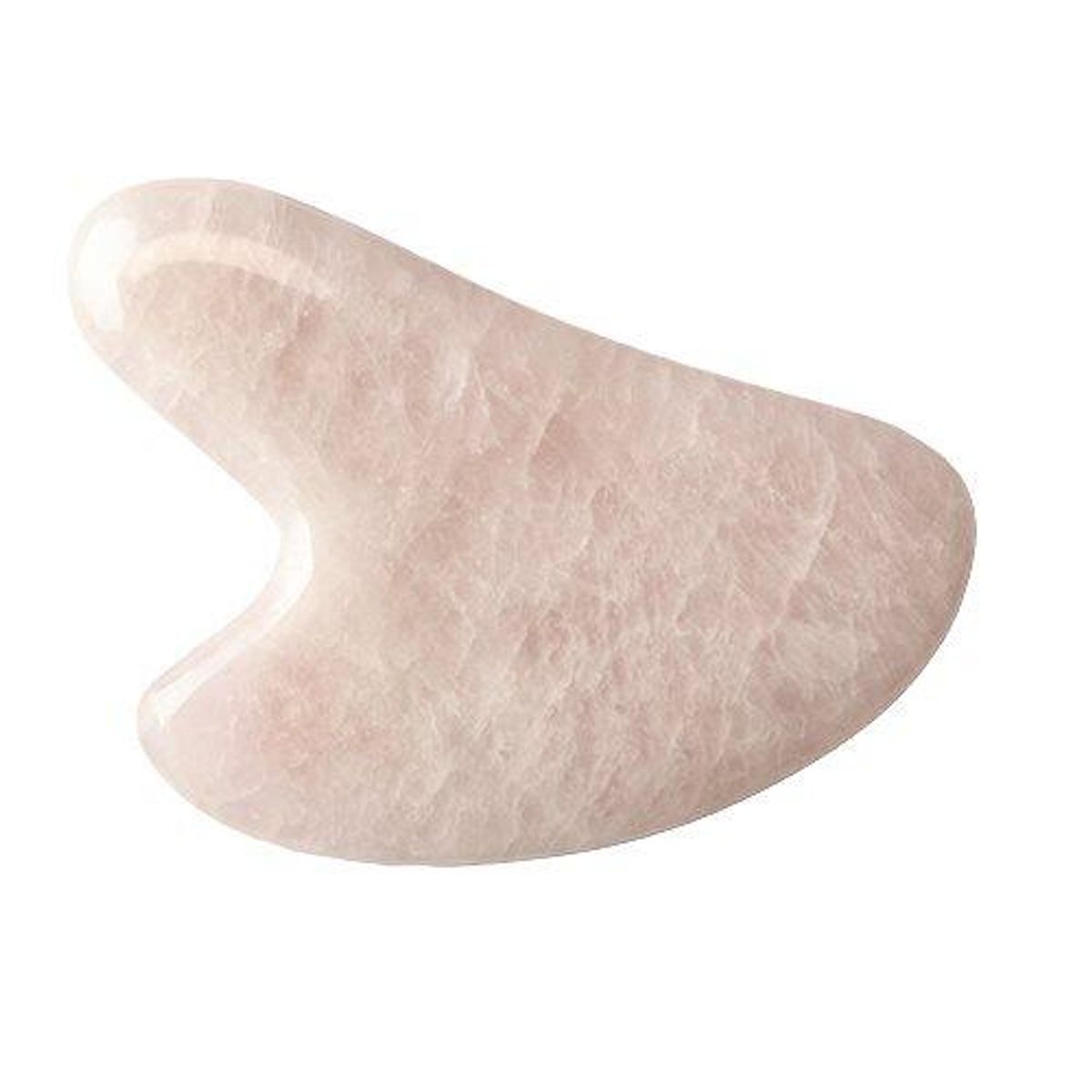 A Pure Mind Gua sha Heart rosa kvarts, 1stk