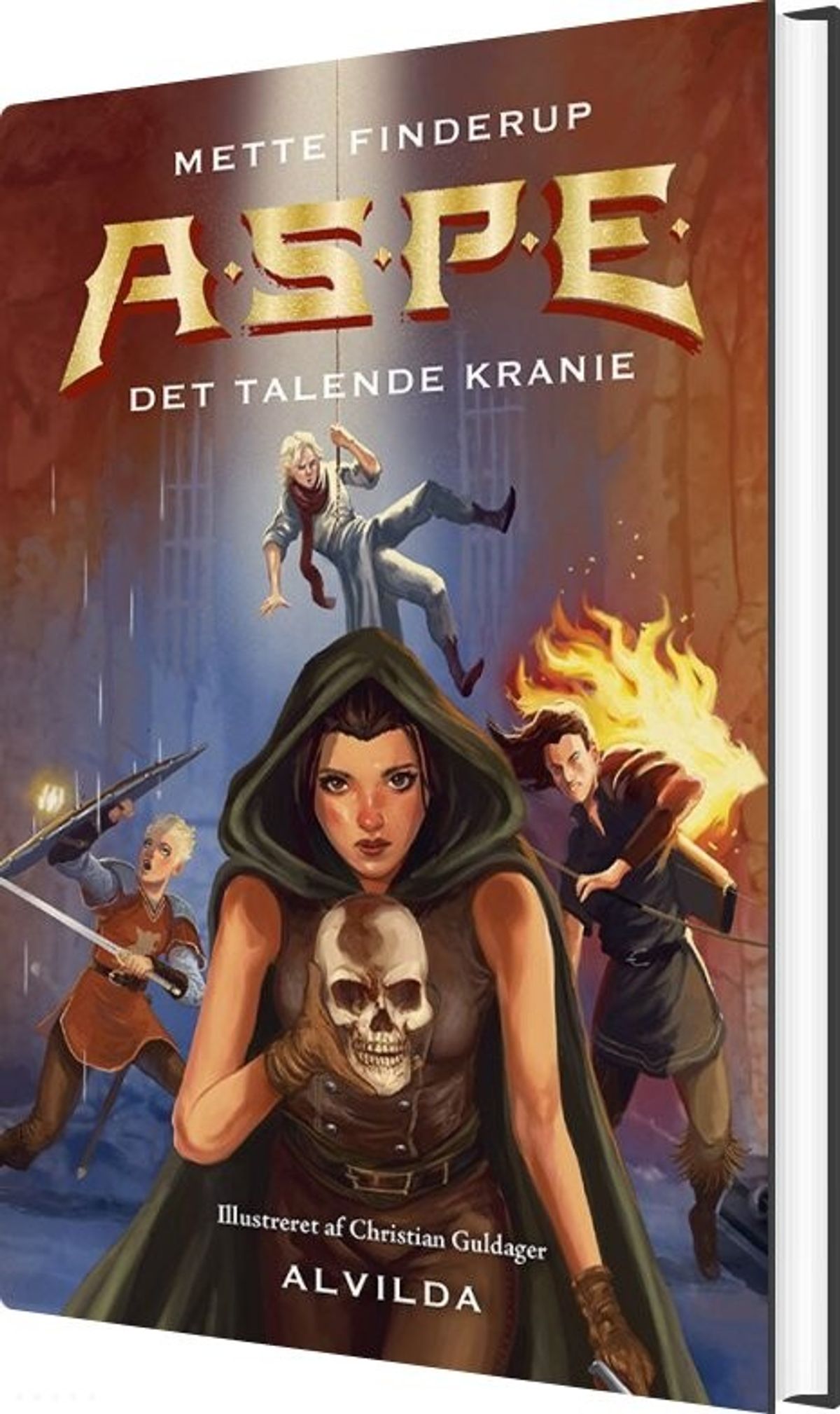 A.s.p.e. 8: Det Talende Kranie - Mette Finderup - Bog