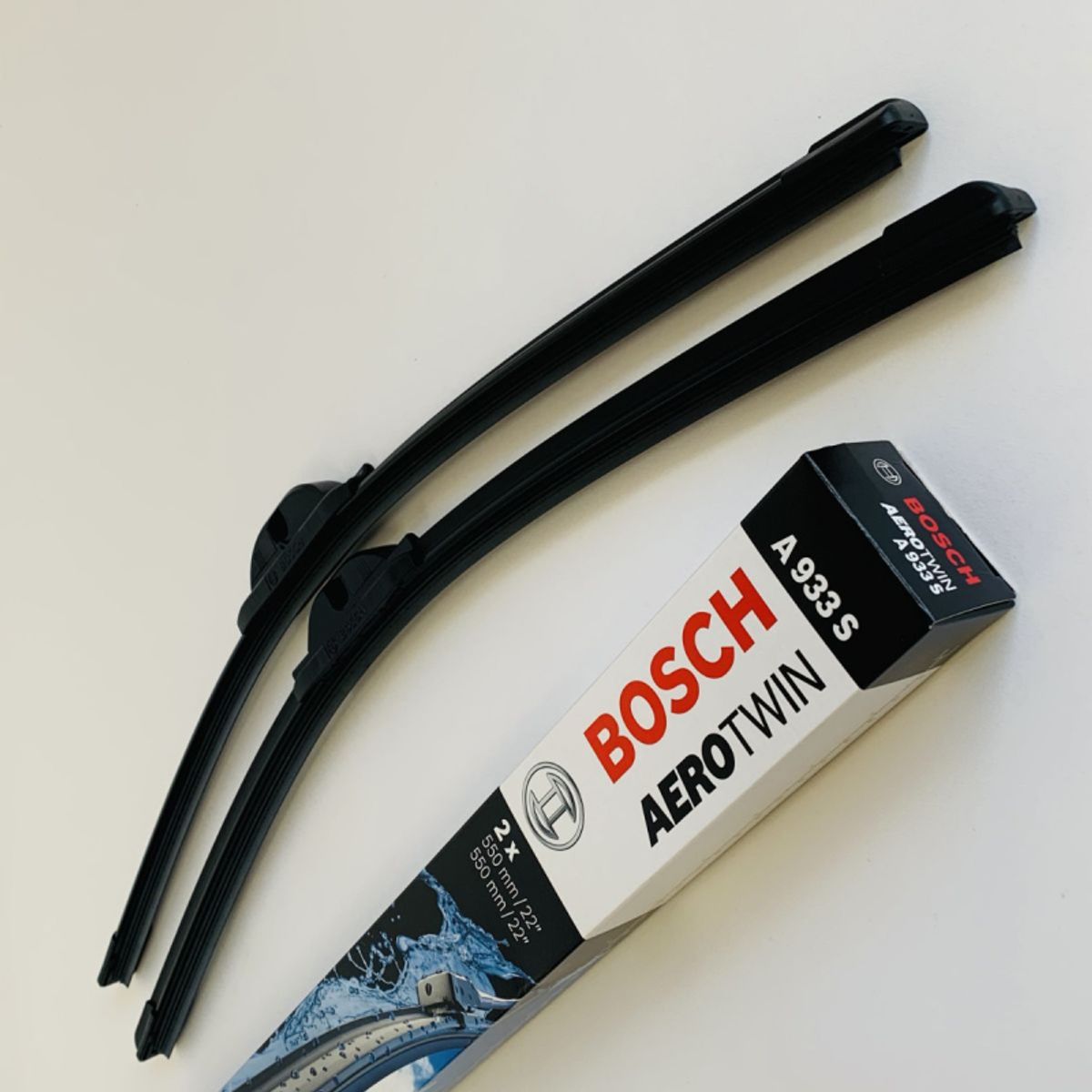 A933S Bosch Aerotwin Viskerblade / Fladblade sæt 550+550mm