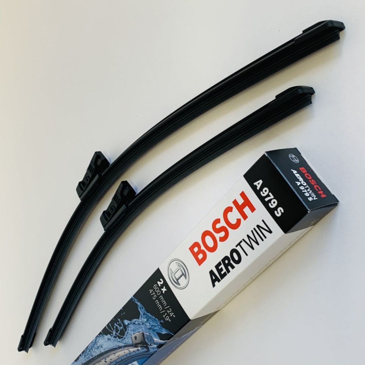 A979S Bosch Aerotwin Viskerblade / Fladblade sæt 600+475mm