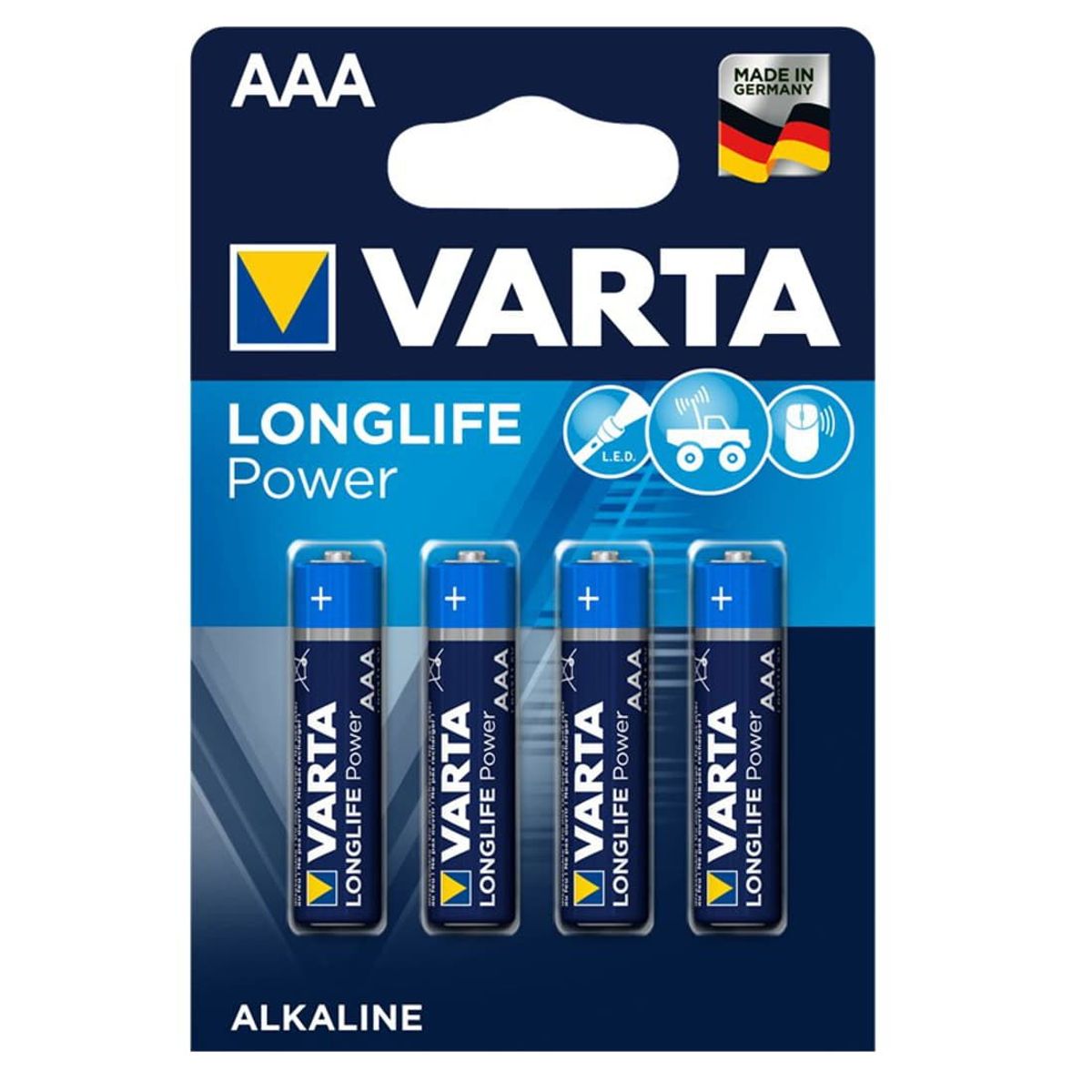 AAA Batterier - Varta Longlife Power - 4 stk. (46817)