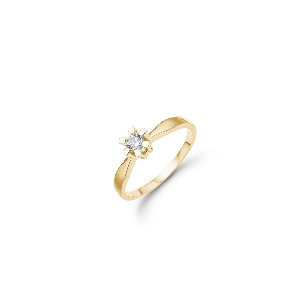 Aagaard - Eternity ring 0,20ct. 14 kt. guld