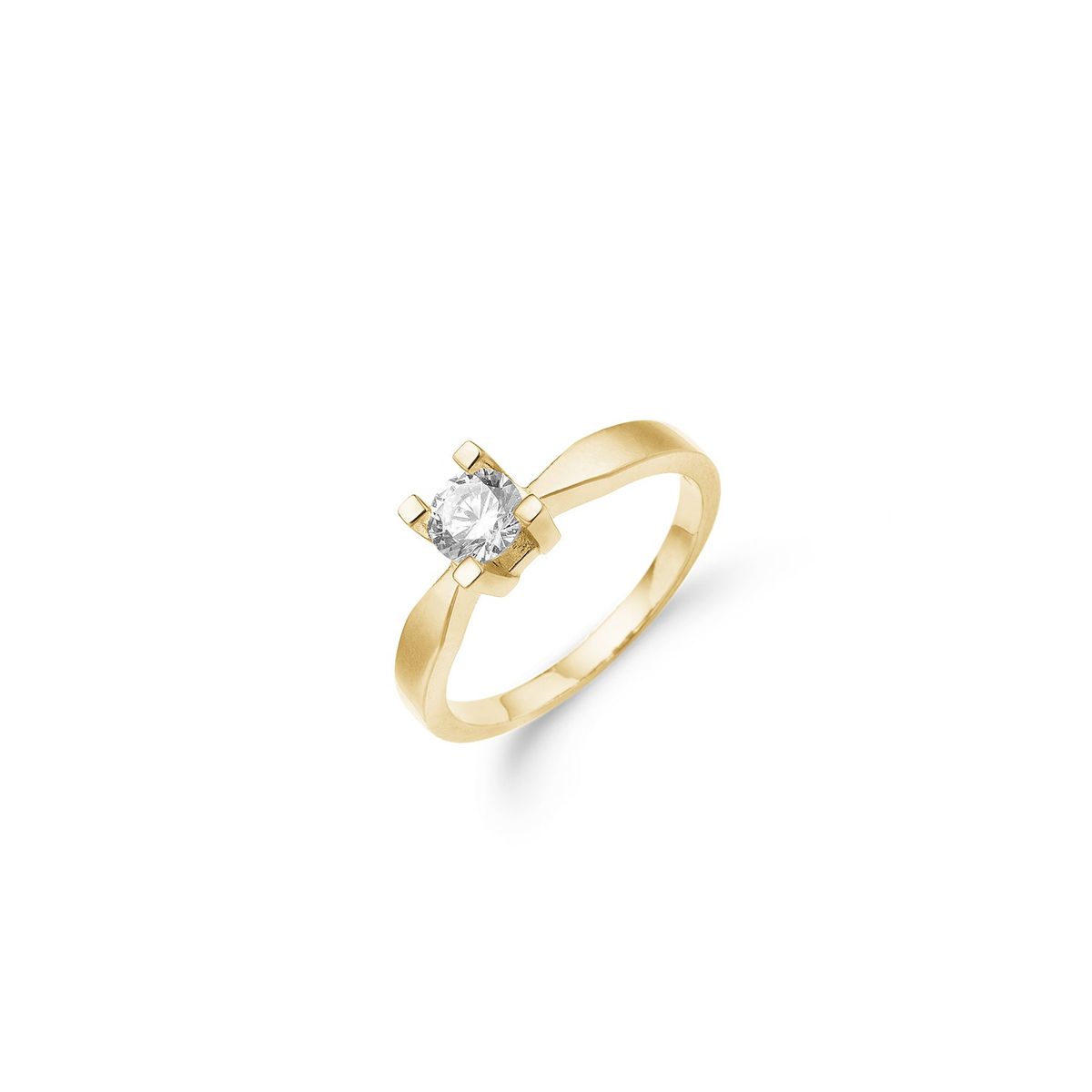 Aagaard - Eternity ring 0,50 ct. 14 kt. guld