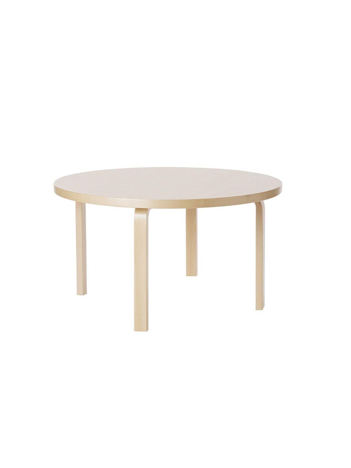 Aalto Children's Table Round fra Artek (Birk)