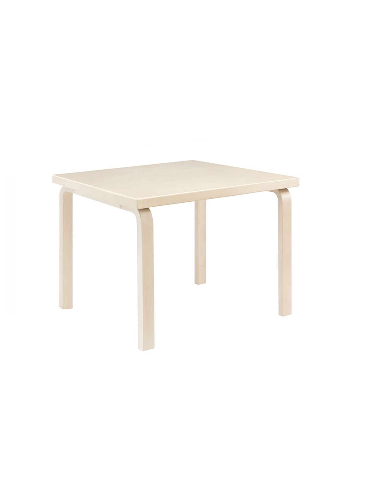 Aalto Children's Table Square fra Artek (Birk)