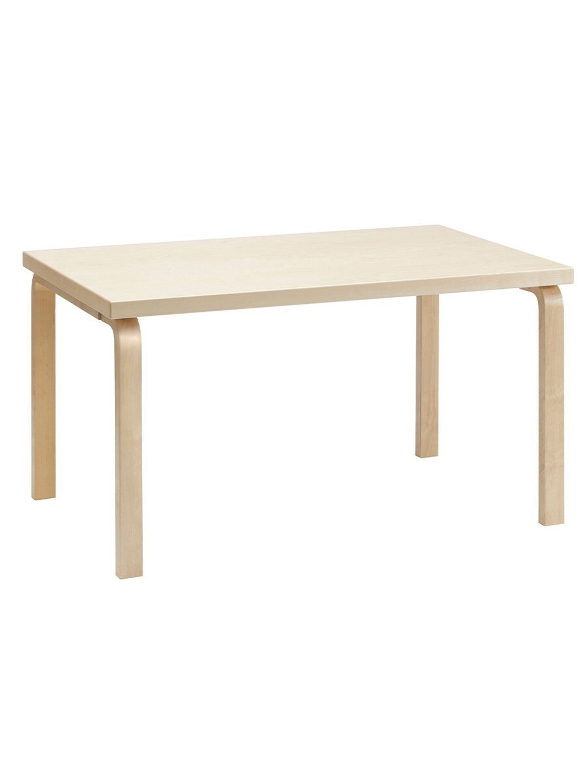 Aalto Table Rectangular 82B, 135x85 cm fra Artek (Birk)