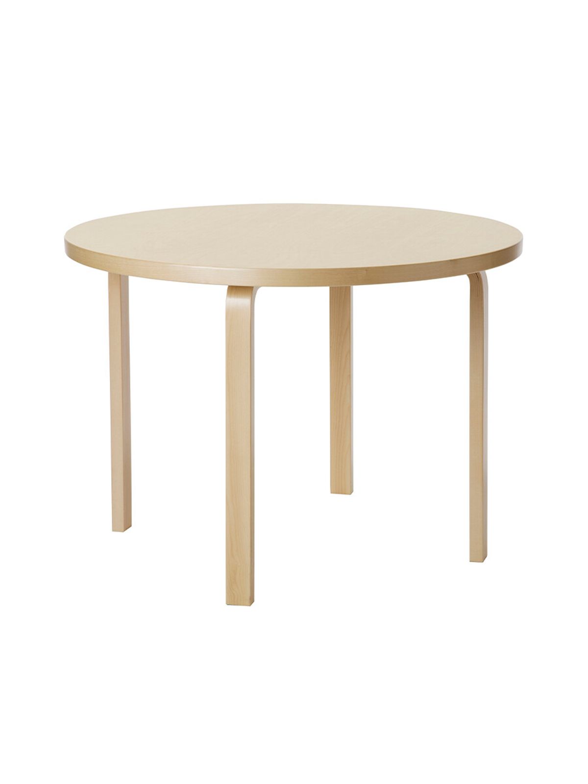 Aalto Table Round, Ø100 cm fra Artek (Birk)