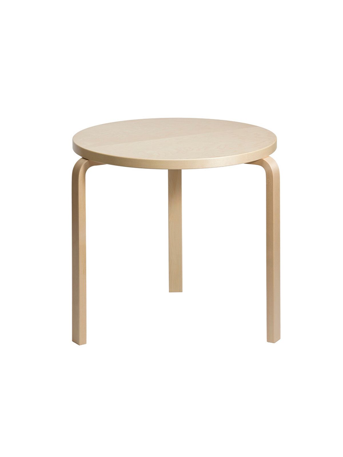 Aalto Table Round, Ø75 cm fra Artek (Birk)