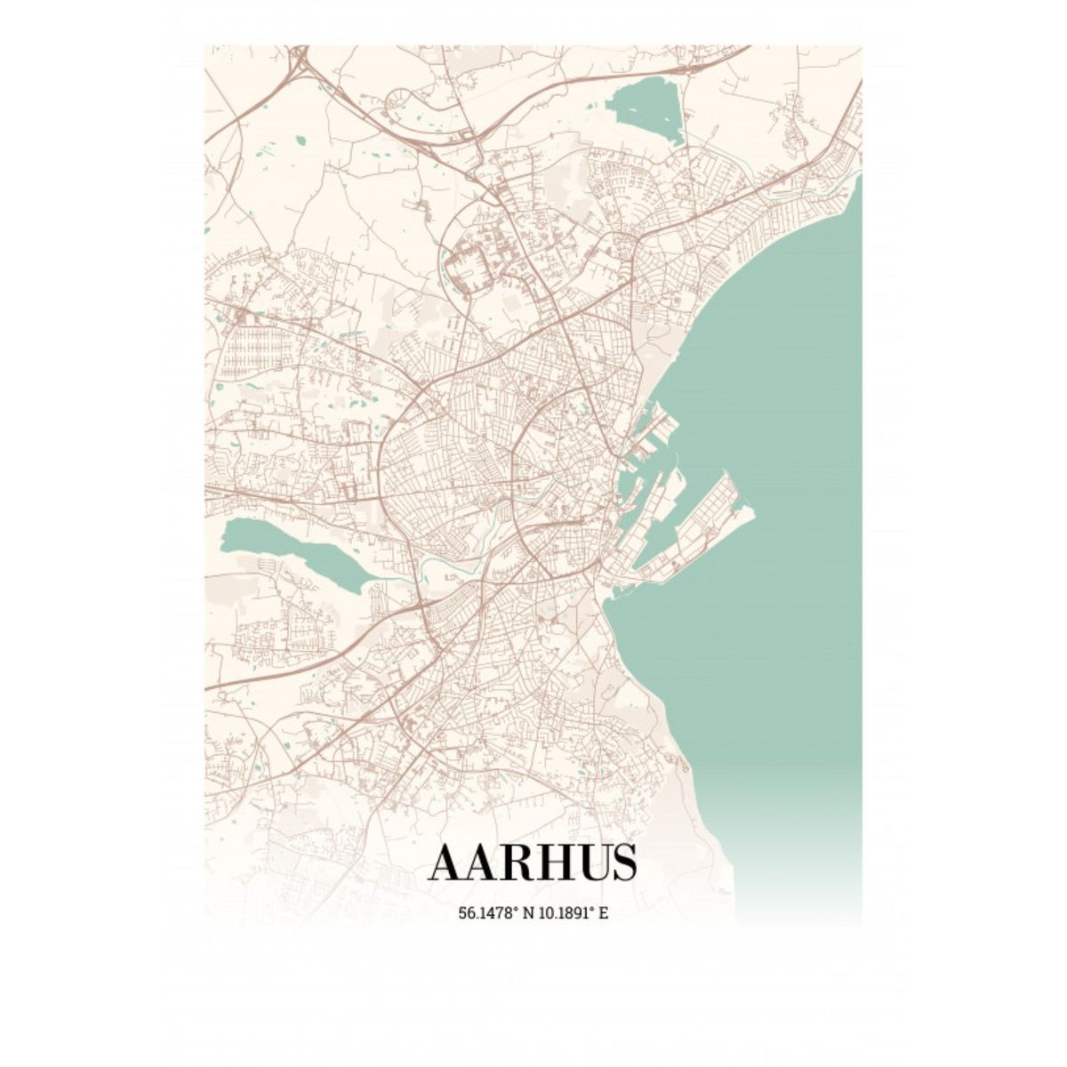 Aarhus Plakat 21x30cm (A4)