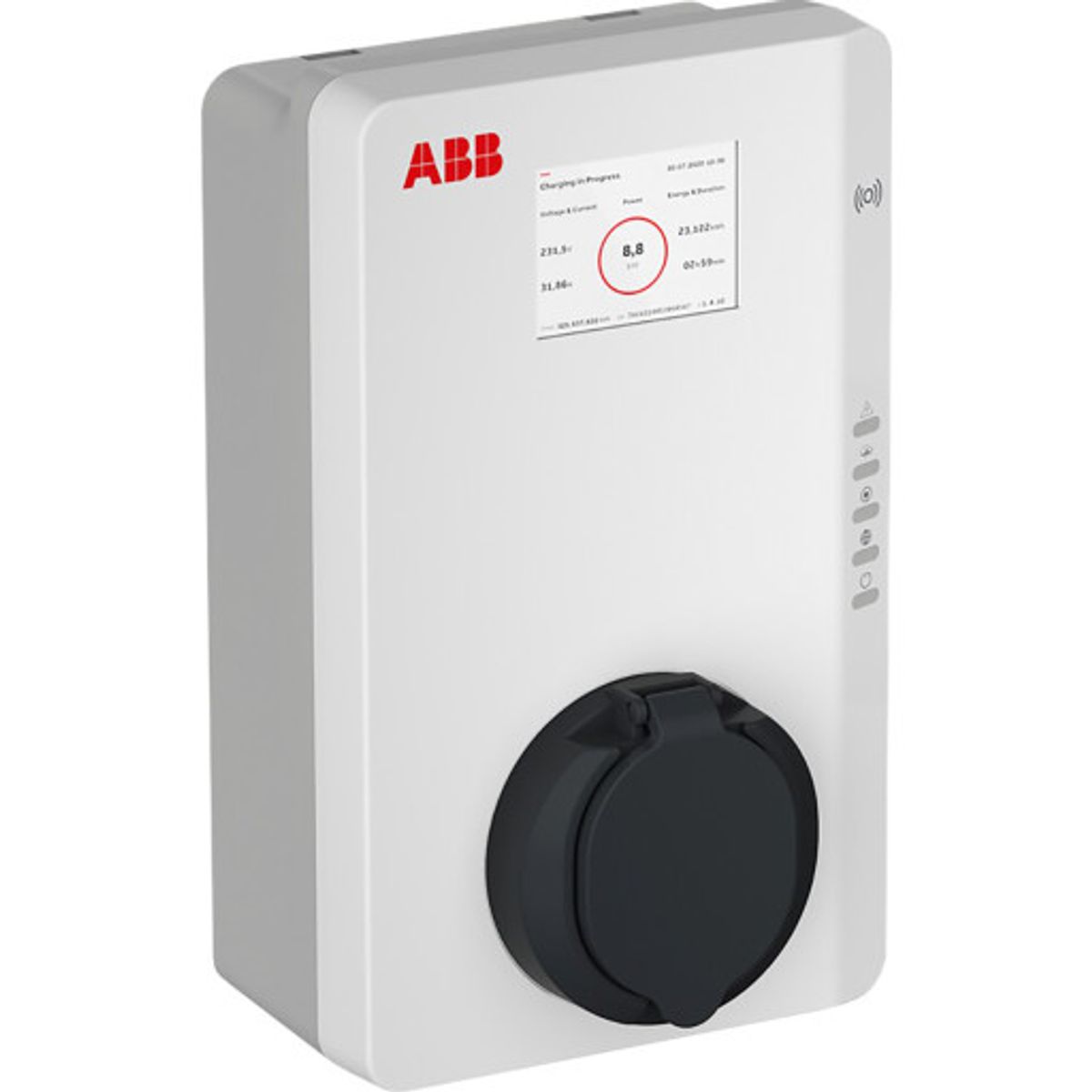 ABB TAC-W22-S-RD-MC-0 billader, RFID, display, 22kW med 32A