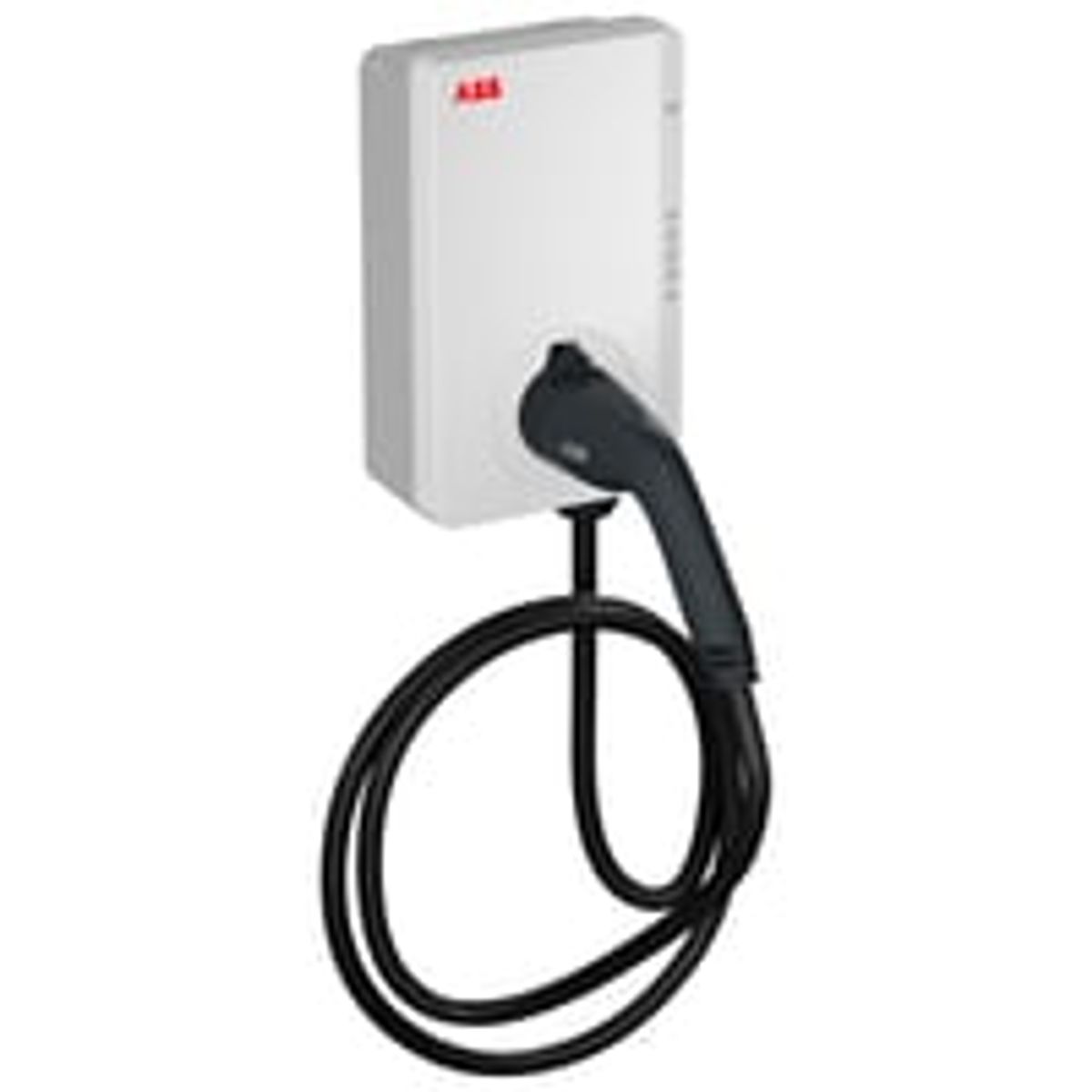 ABB Terra, 11kW ladeboks til elbiler, 16A, RFID, Bluetooth/WiFi, 5 meter ladekabel m. type 2-stik