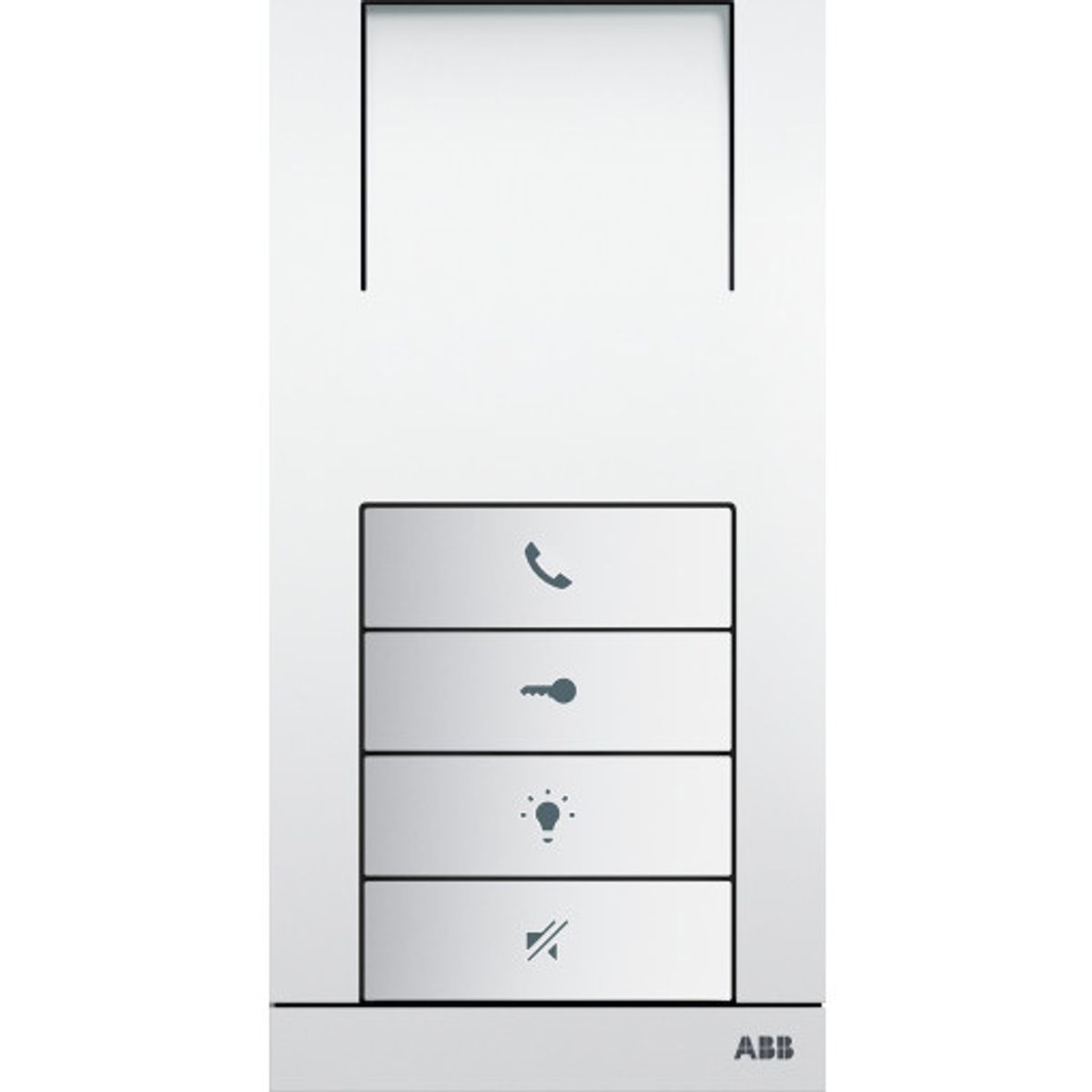 ABB-Welcome Audio-svartelefon (alu) 83210AP-683-500-02