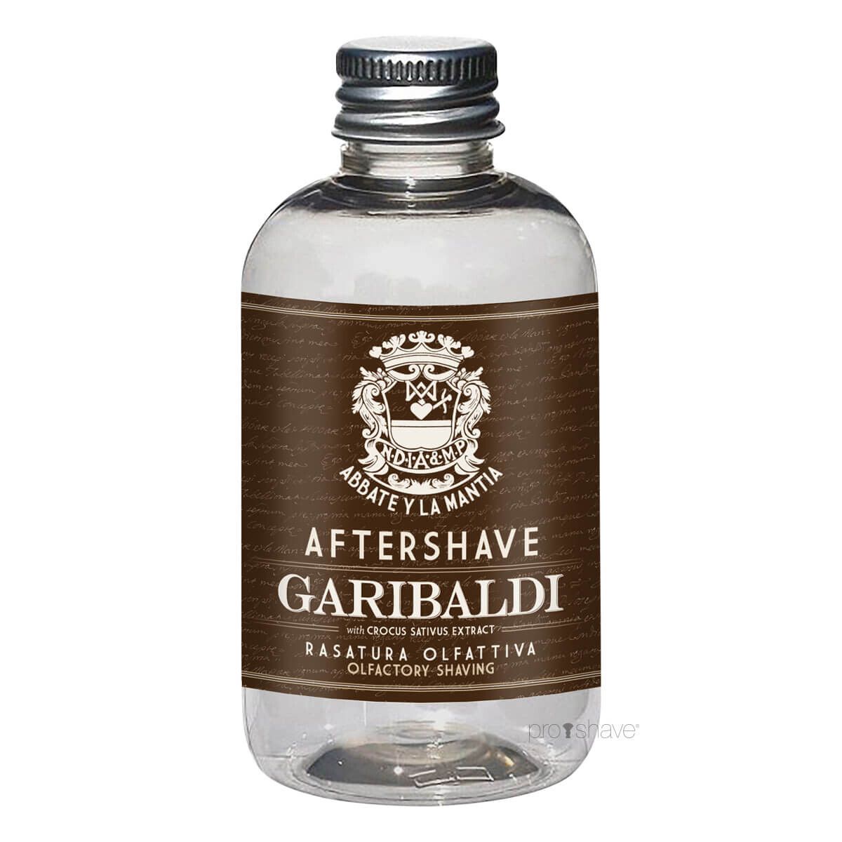 Abbate Y La Mantia Aftershave Lotion, Garibaldi, 100 ml.