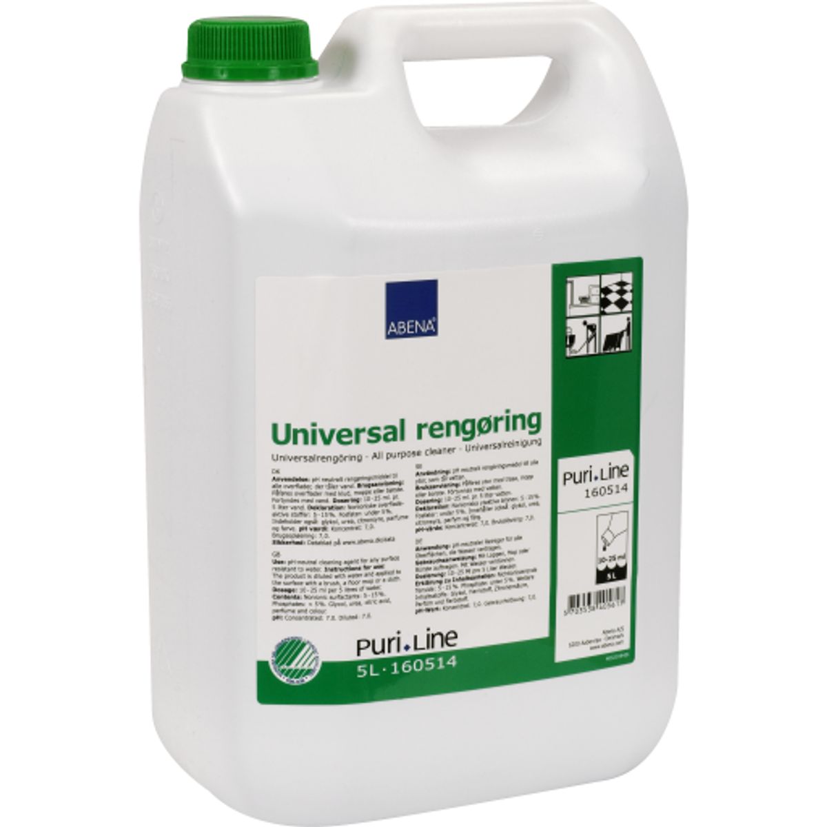 Abena Puri-Line universal rengøring, 5 liter