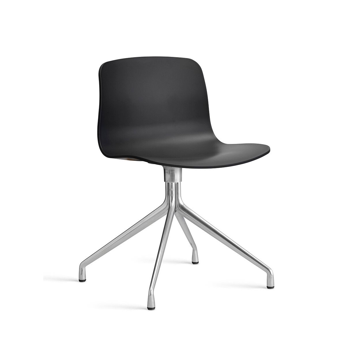 About a Chair AAC 10 fra Hay (Black, Poleret aluminium)