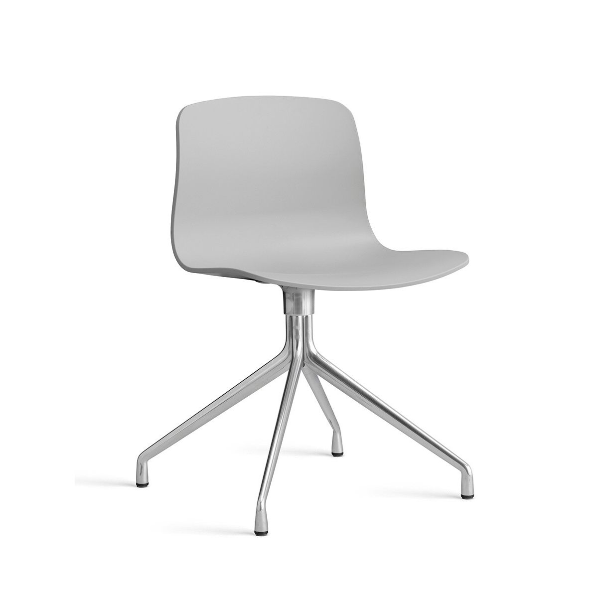 About a Chair AAC 10 fra Hay (Concrete grey, Poleret aluminium)