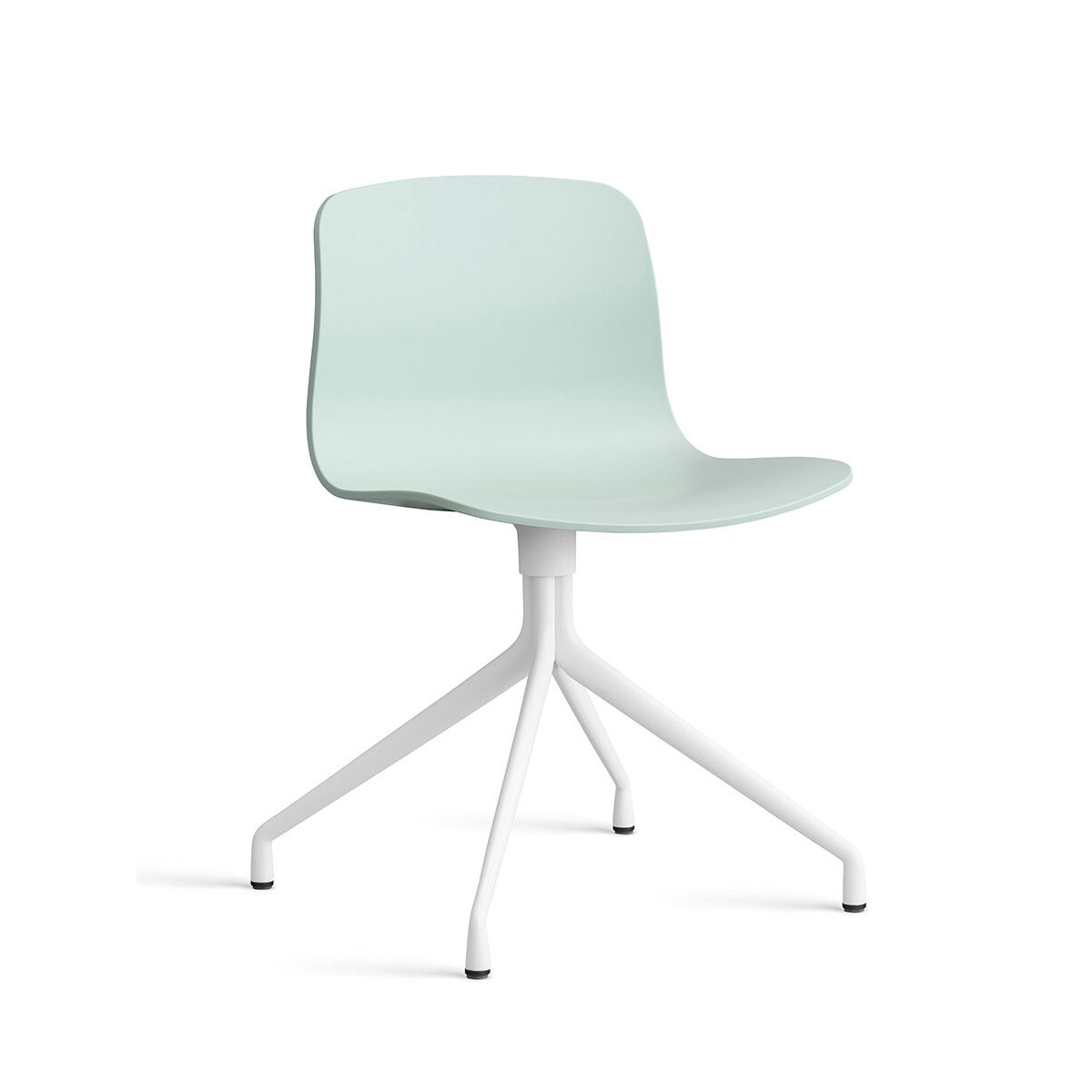 About a Chair AAC 10 fra Hay (Hvid pulverlakeret aluminium, Dusty Mint)