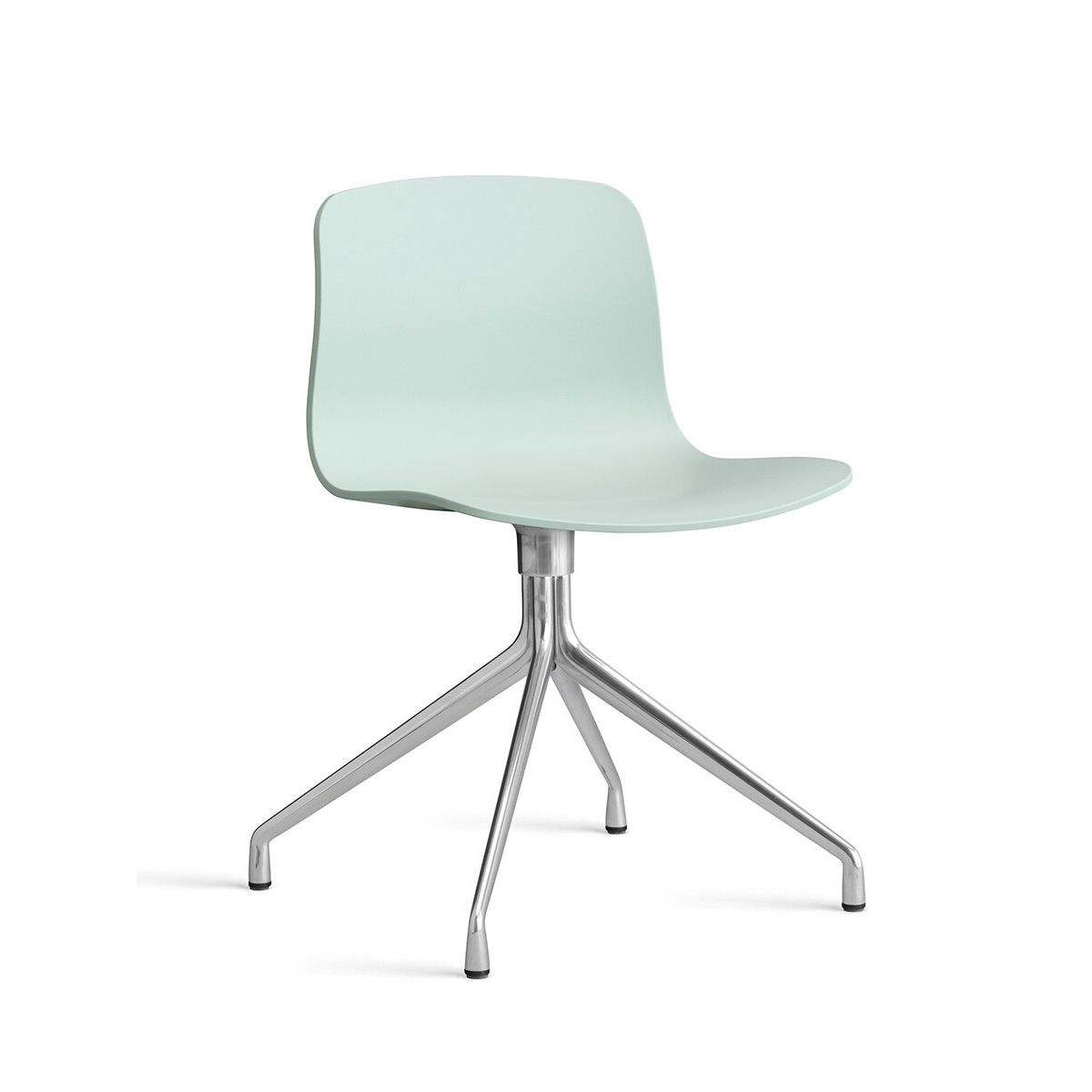 About a Chair AAC 10 fra Hay (Poleret aluminium, Dusty Mint)