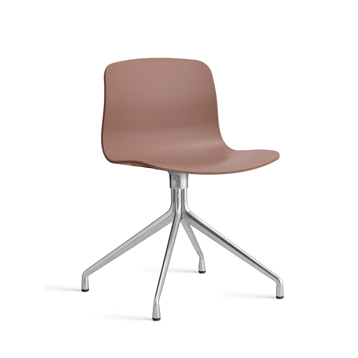 About a Chair AAC 10 fra Hay (Poleret aluminium, Soft Brick)