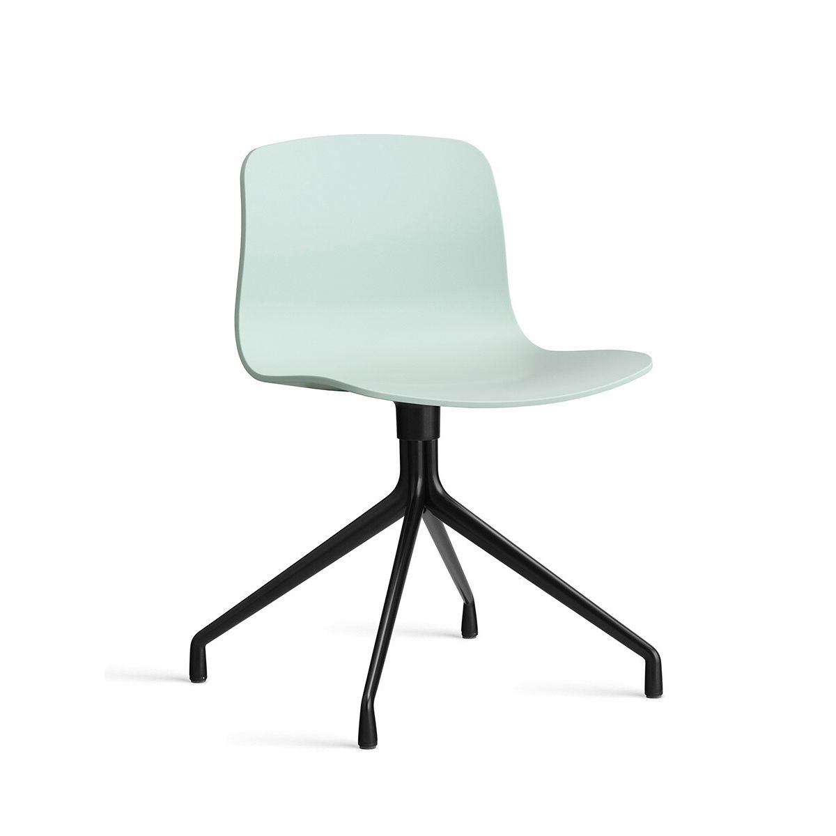 About a Chair AAC 10 fra Hay (Sort pulverlakeret aluminum, Dusty Mint)