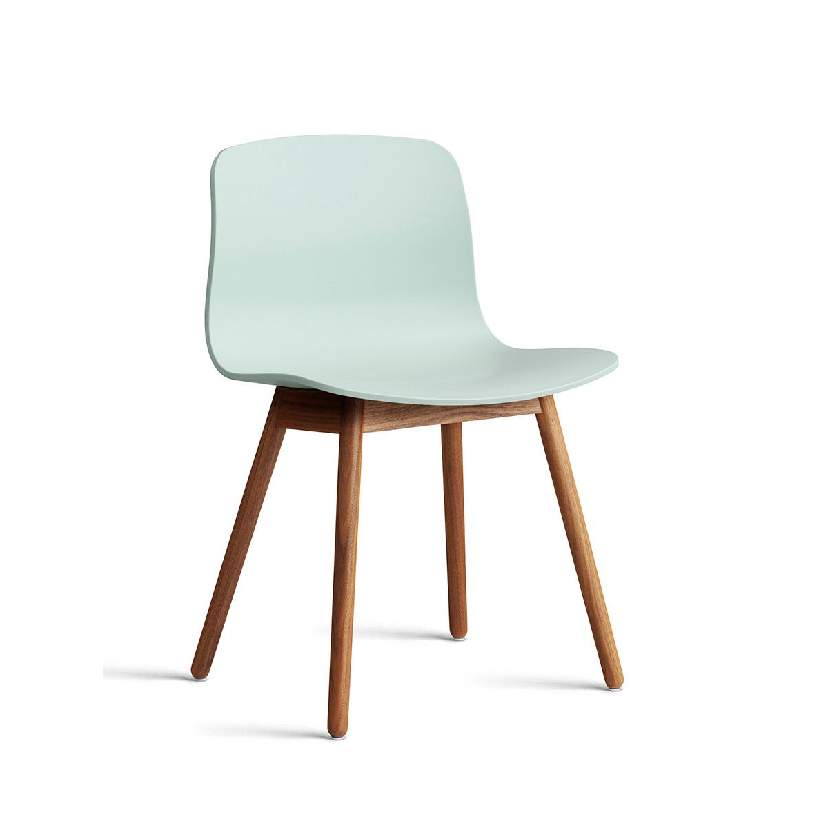 About a Chair AAC 12 fra Hay (Lakeret valnød, Dusty Mint)