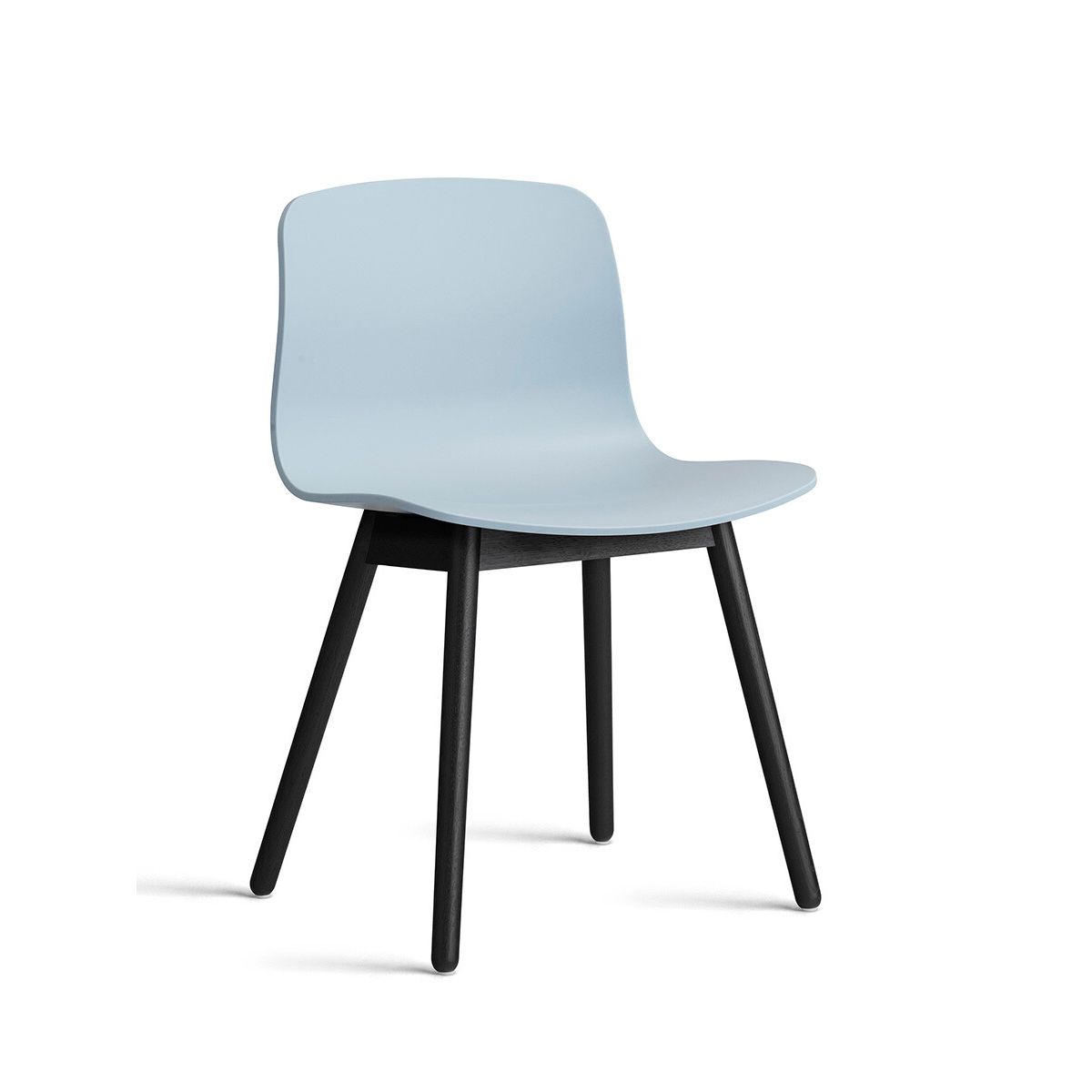 About a Chair AAC 12 fra Hay (Sortbejdset eg, Slate Blue)