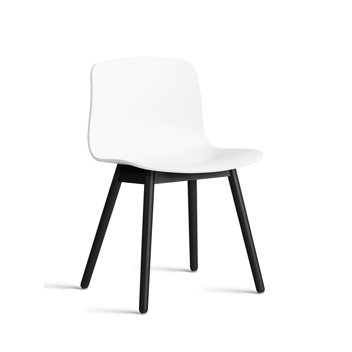 About a Chair AAC 12 fra Hay (Sortbejdset eg, White)