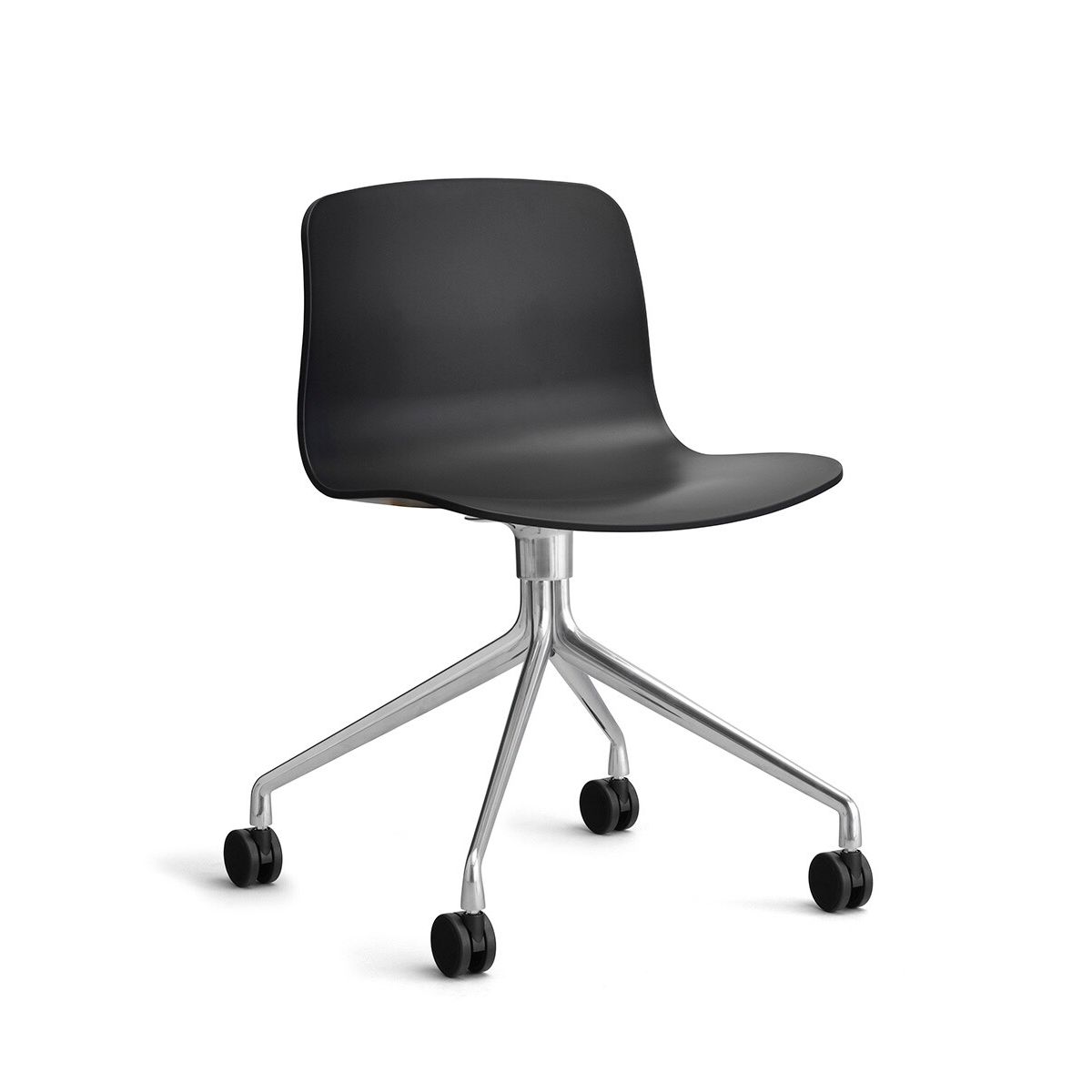 About a Chair AAC 14 fra Hay (Black, Poleret aluminium)