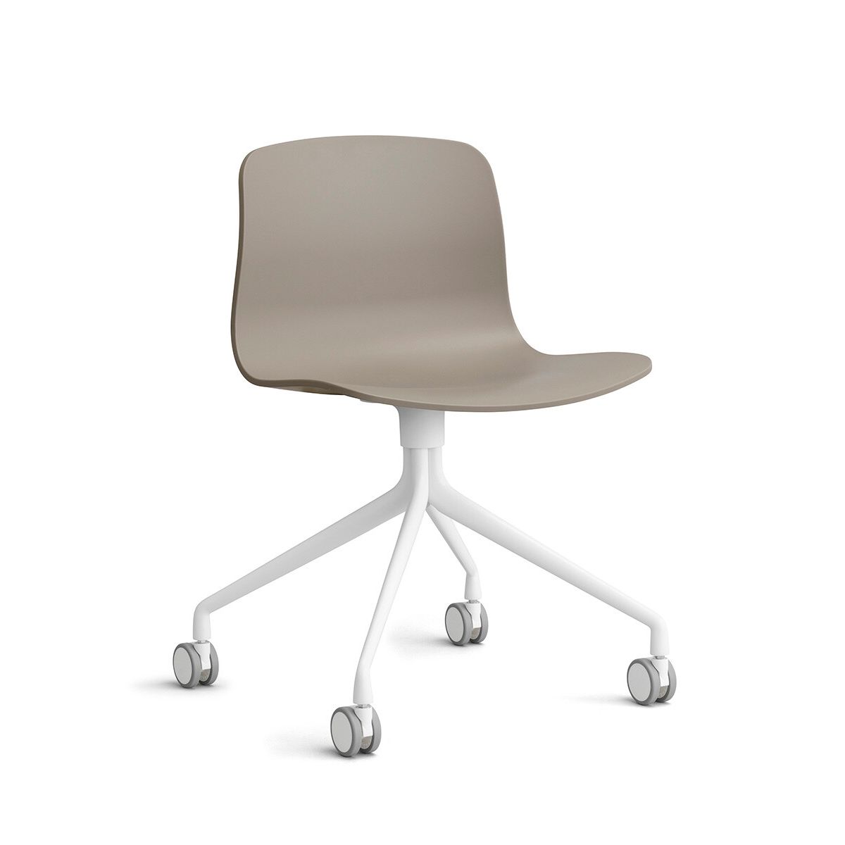 About a Chair AAC 14 fra Hay (Hvid pulverlakeret aluminium, Khaki)