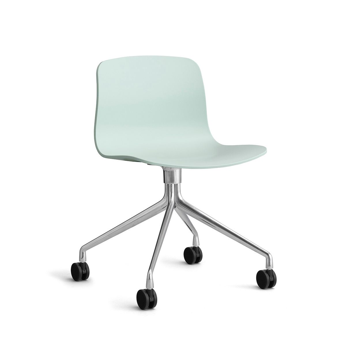 About a Chair AAC 14 fra Hay (Poleret aluminium, Dusty Mint)