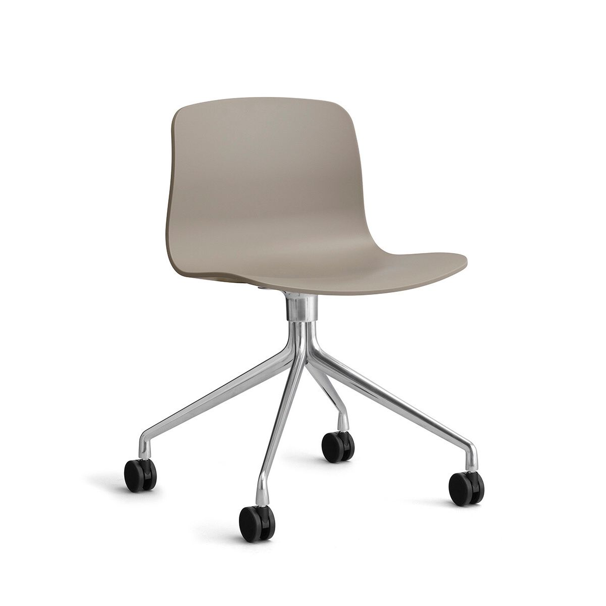 About a Chair AAC 14 fra Hay (Poleret aluminium, Khaki)