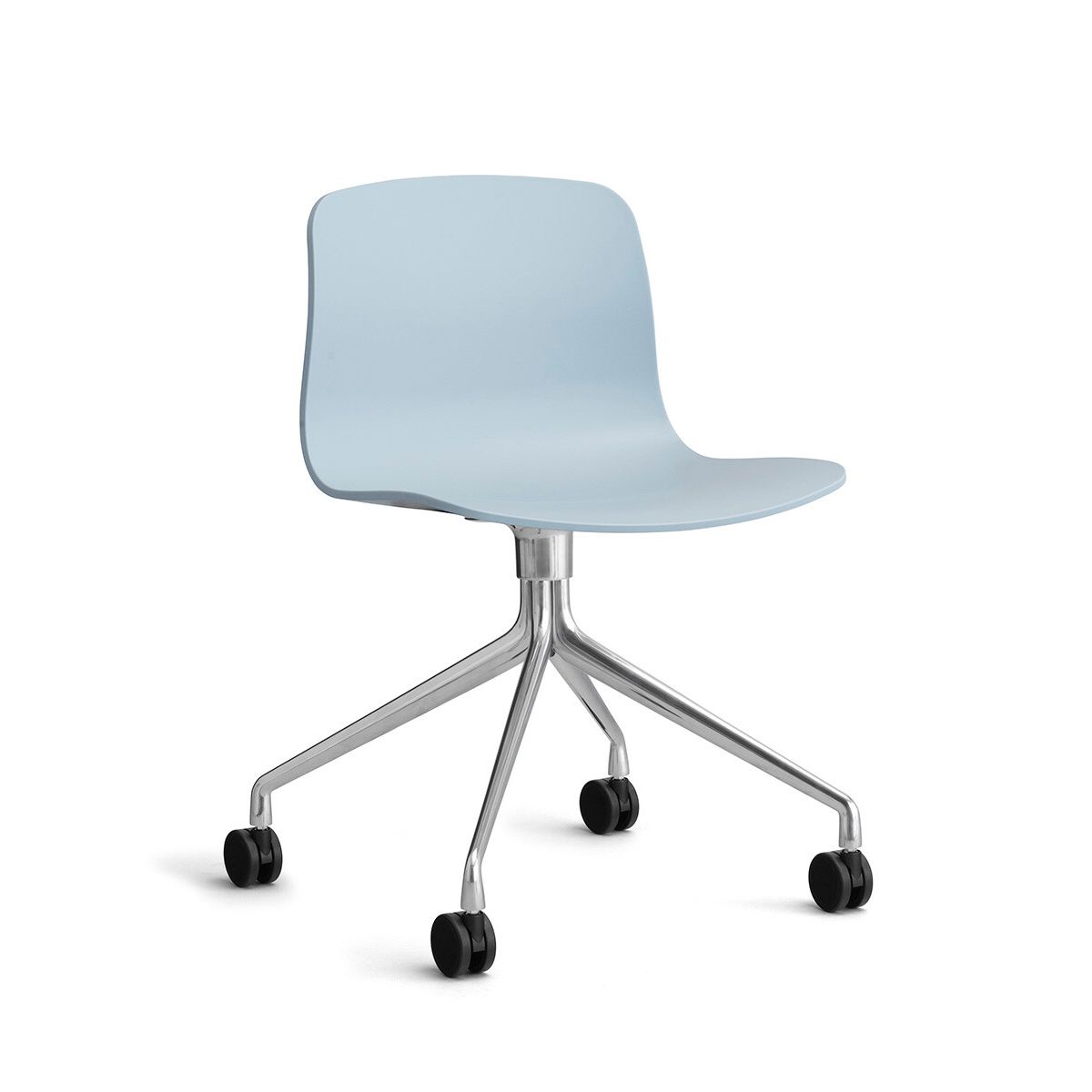 About a Chair AAC 14 fra Hay (Poleret aluminium, Slate Blue)