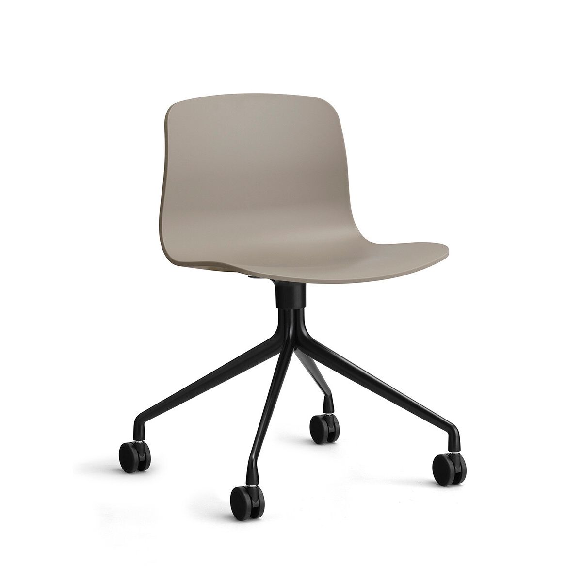 About a Chair AAC 14 fra Hay (Sort pulverlakeret aluminum, Khaki)