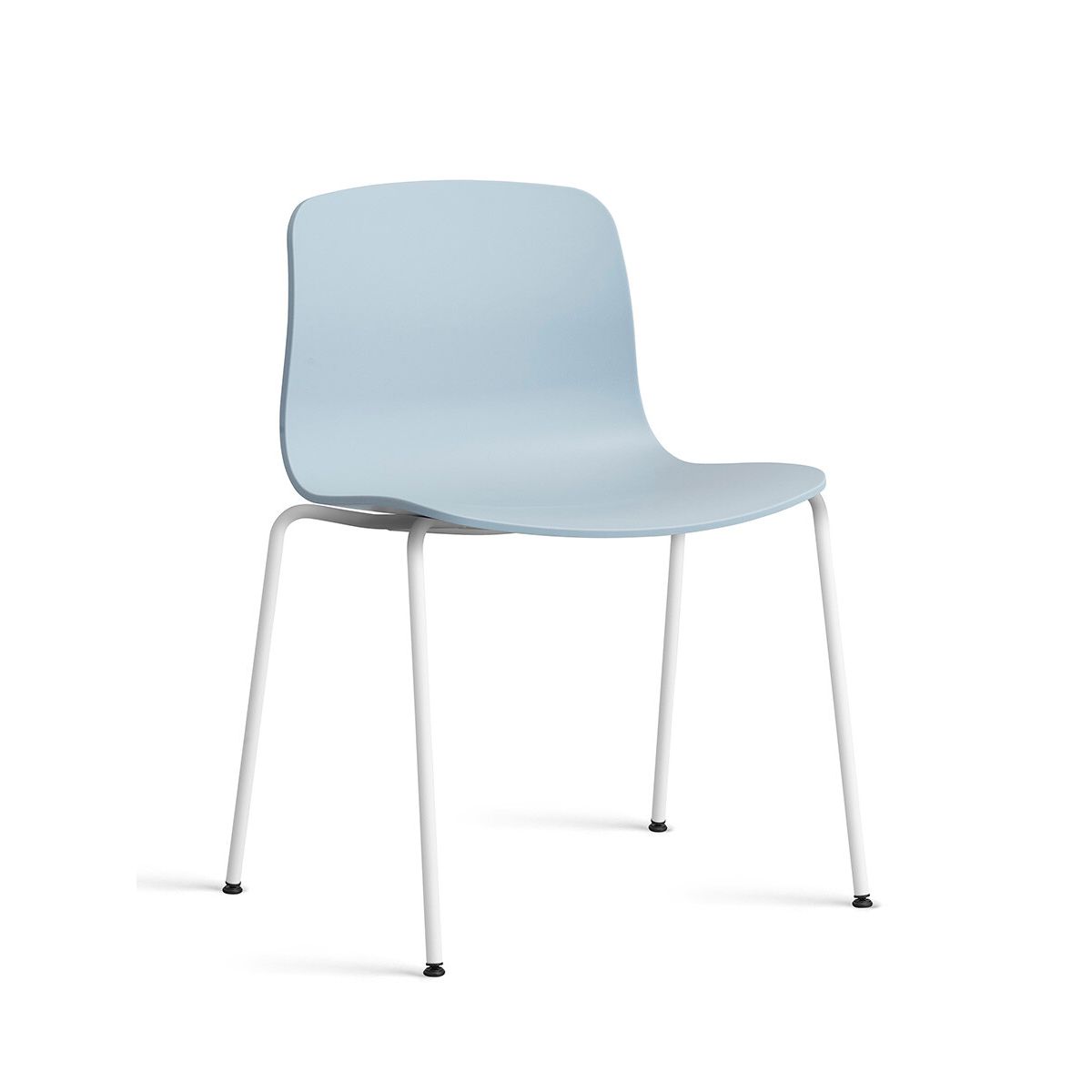 About a Chair AAC 16 fra Hay (Hvid pulverlakeret stål, Slate Blue)