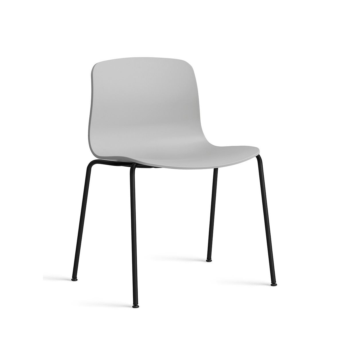 About a Chair AAC 16 fra Hay (Sort pulverlakeret stål, Concrete grey)