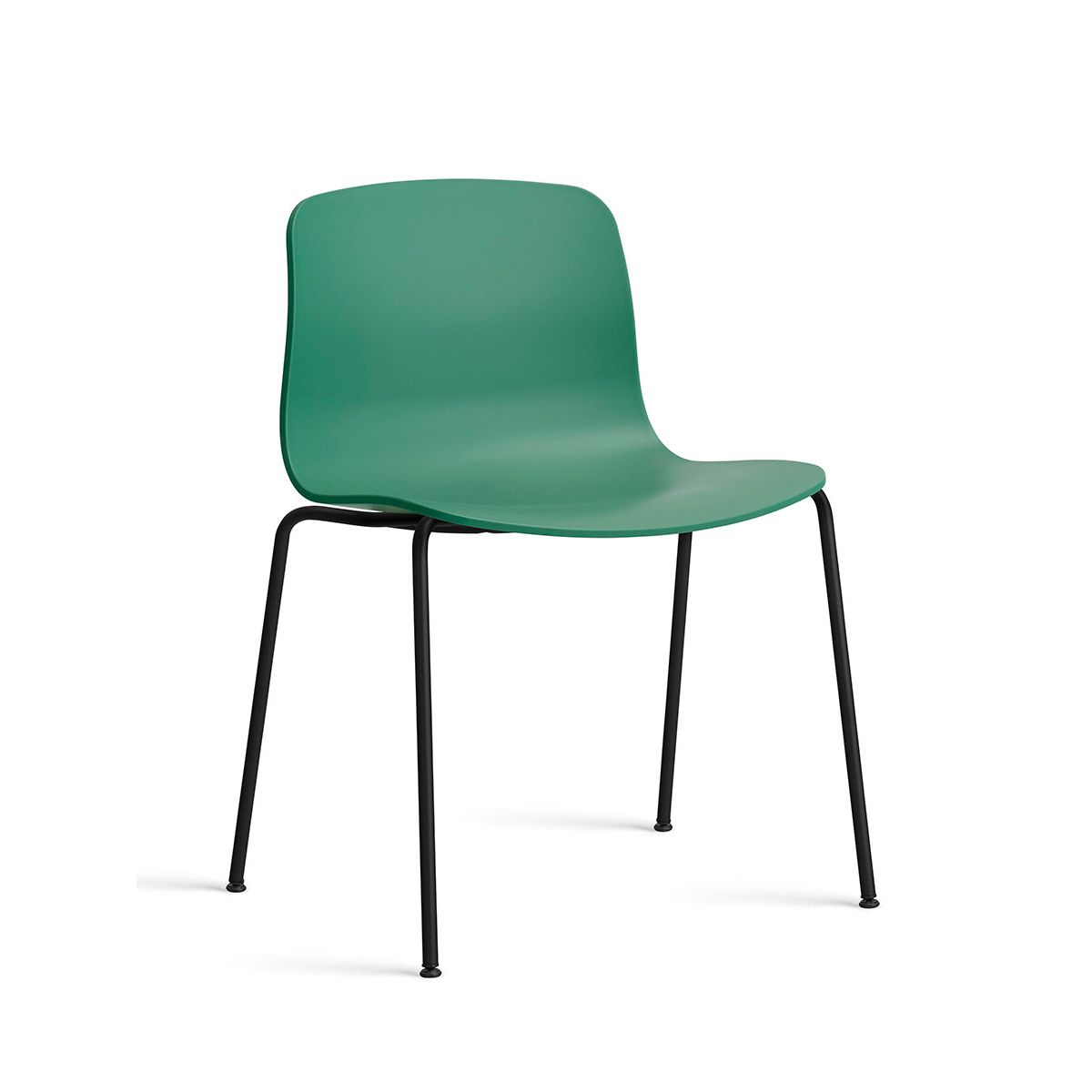 About a Chair AAC 16 fra Hay (Sort pulverlakeret stål, Teal Green)