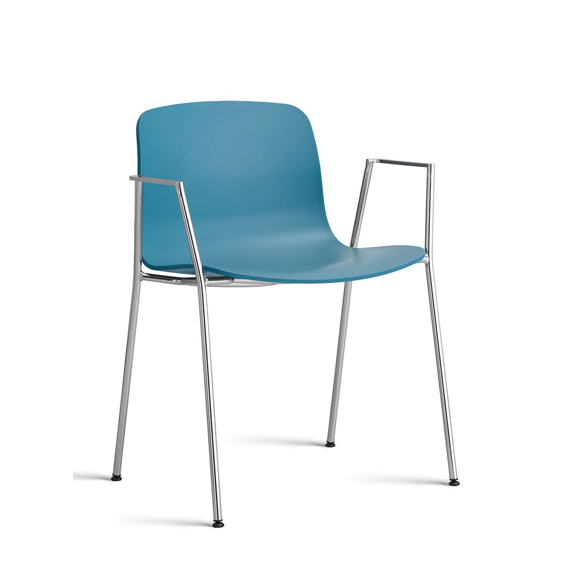 About a Chair AAC 18 fra Hay (Forkromet stål, Azure Blue)