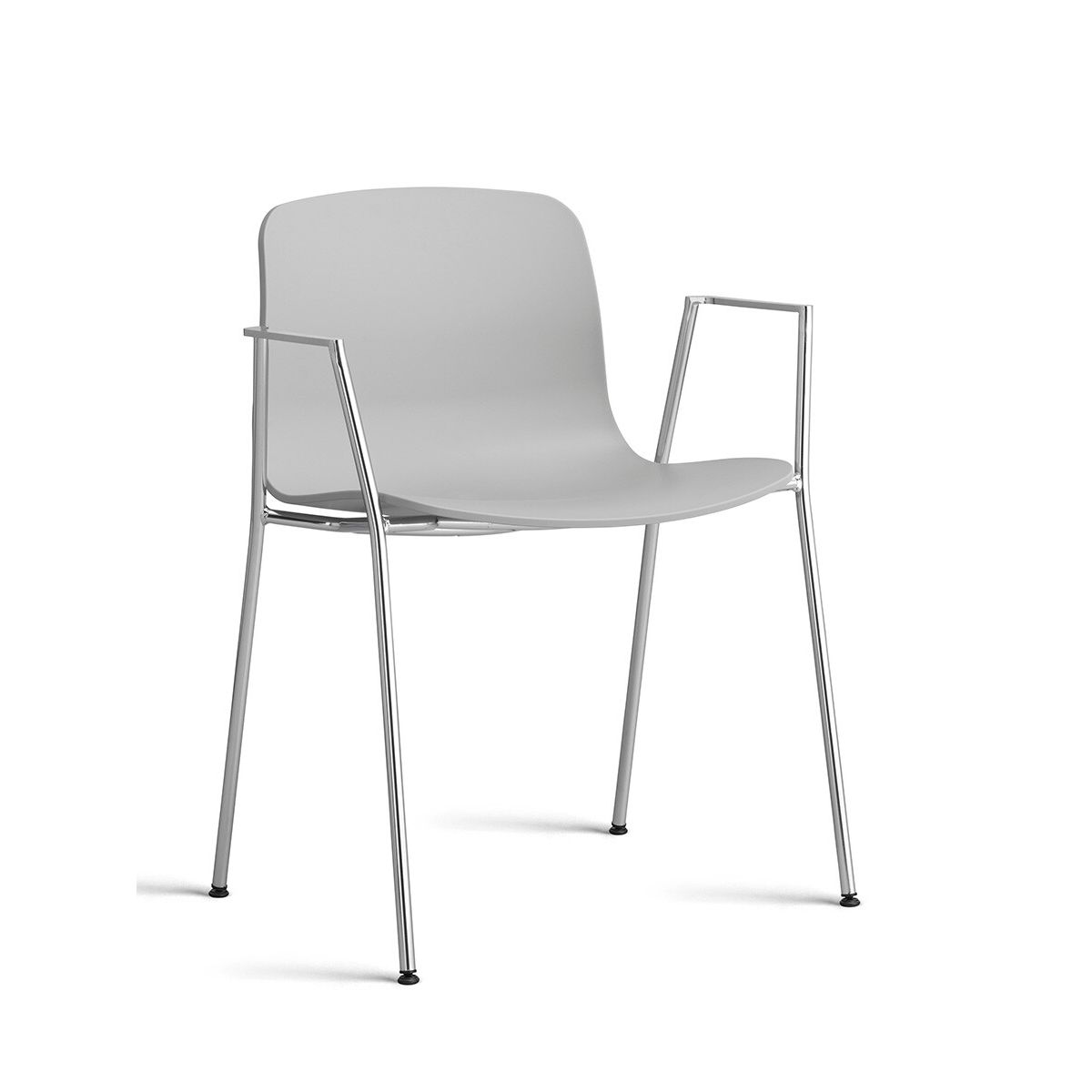 About a Chair AAC 18 fra Hay (Forkromet stål, Concrete grey)