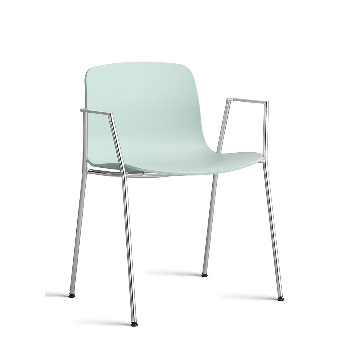 About a Chair AAC 18 fra Hay (Forkromet stål, Dusty Mint)