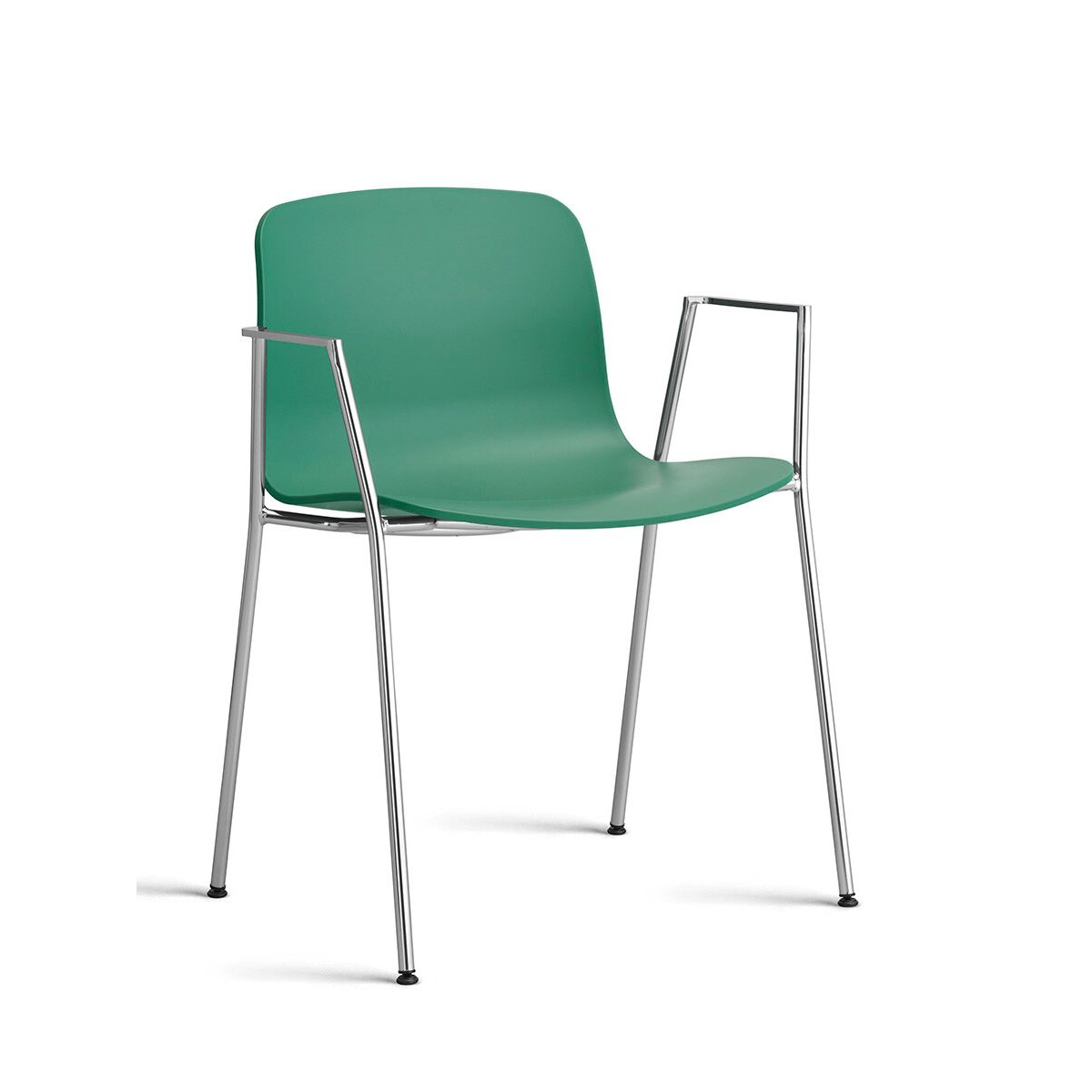 About a Chair AAC 18 fra Hay (Forkromet stål, Teal Green)