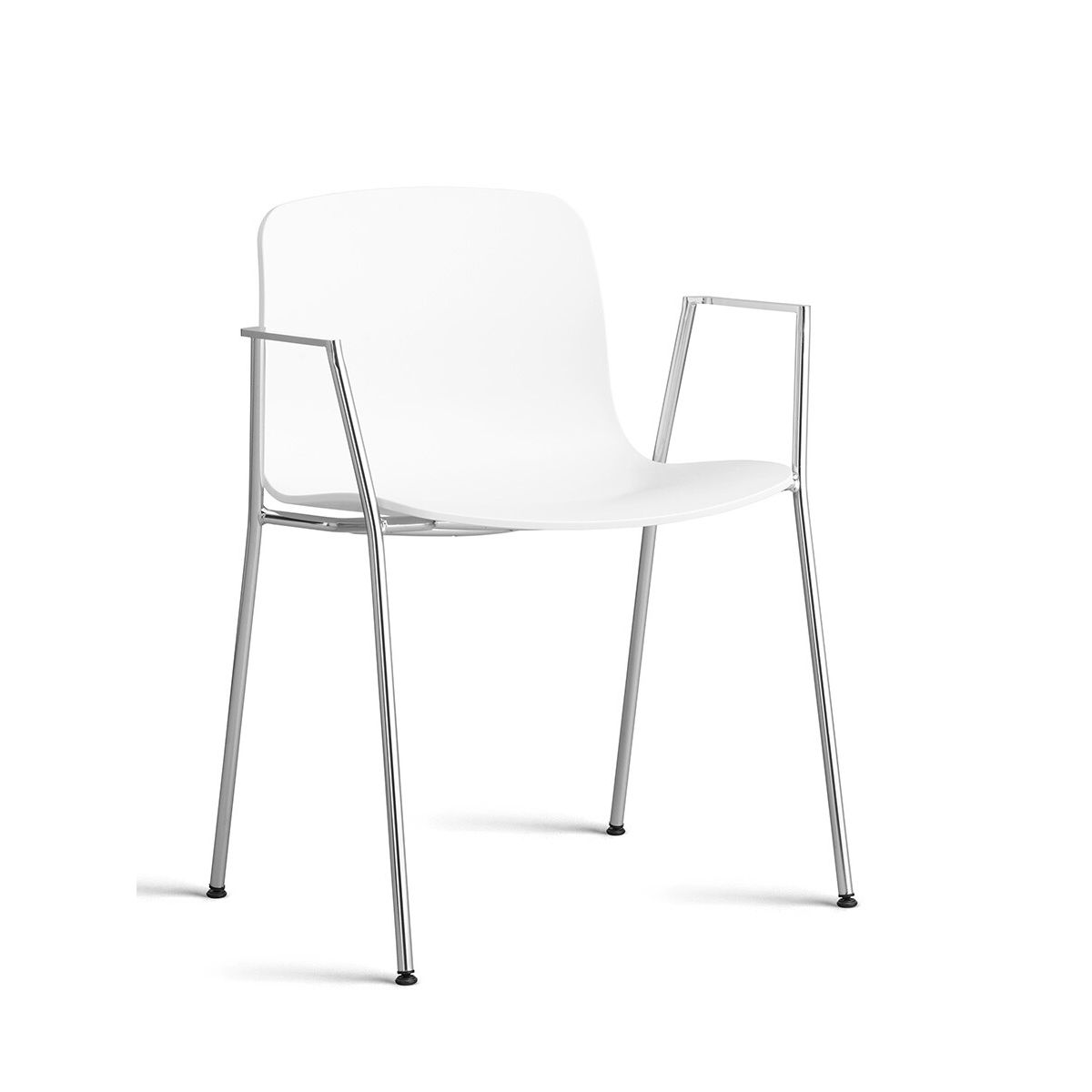 About a Chair AAC 18 fra Hay (White, Forkromet stål)