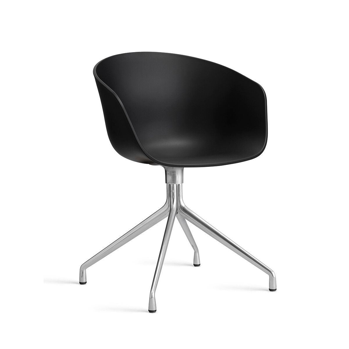 About a Chair AAC 20 fra Hay (Black, Poleret aluminium)