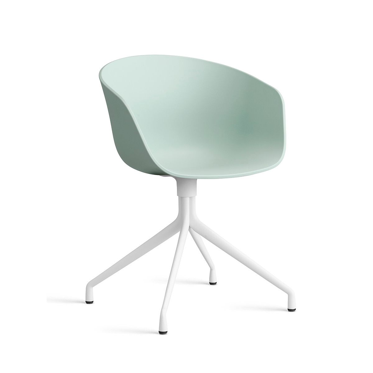 About a Chair AAC 20 fra Hay (Hvid pulverlakeret aluminium, Dusty Mint)