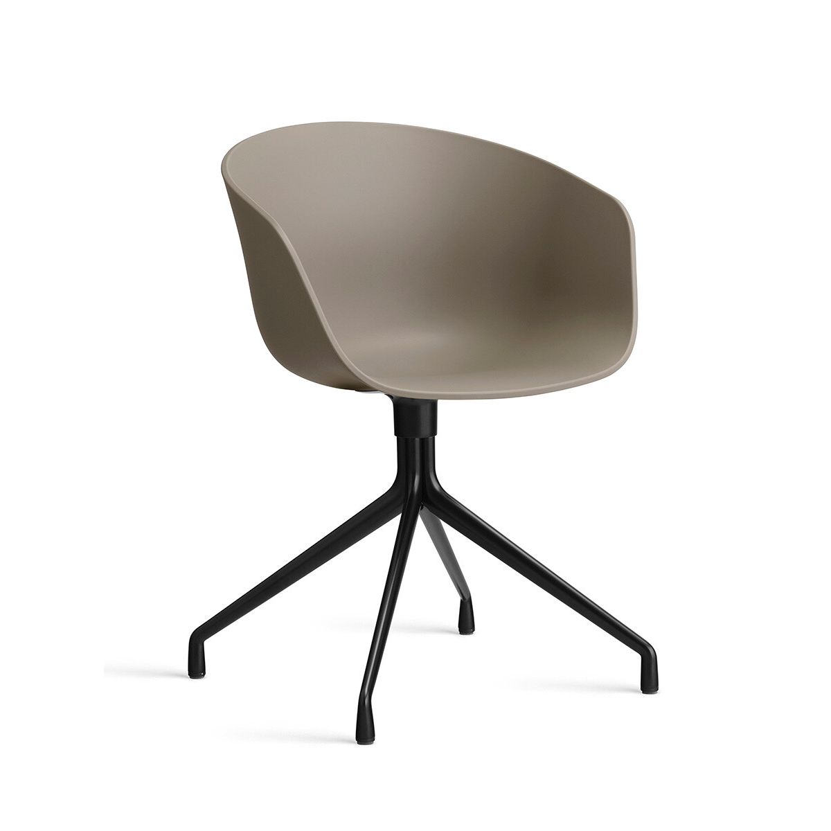 About a Chair AAC 20 fra Hay (Khaki, Sort pulverlakeret aluminum)