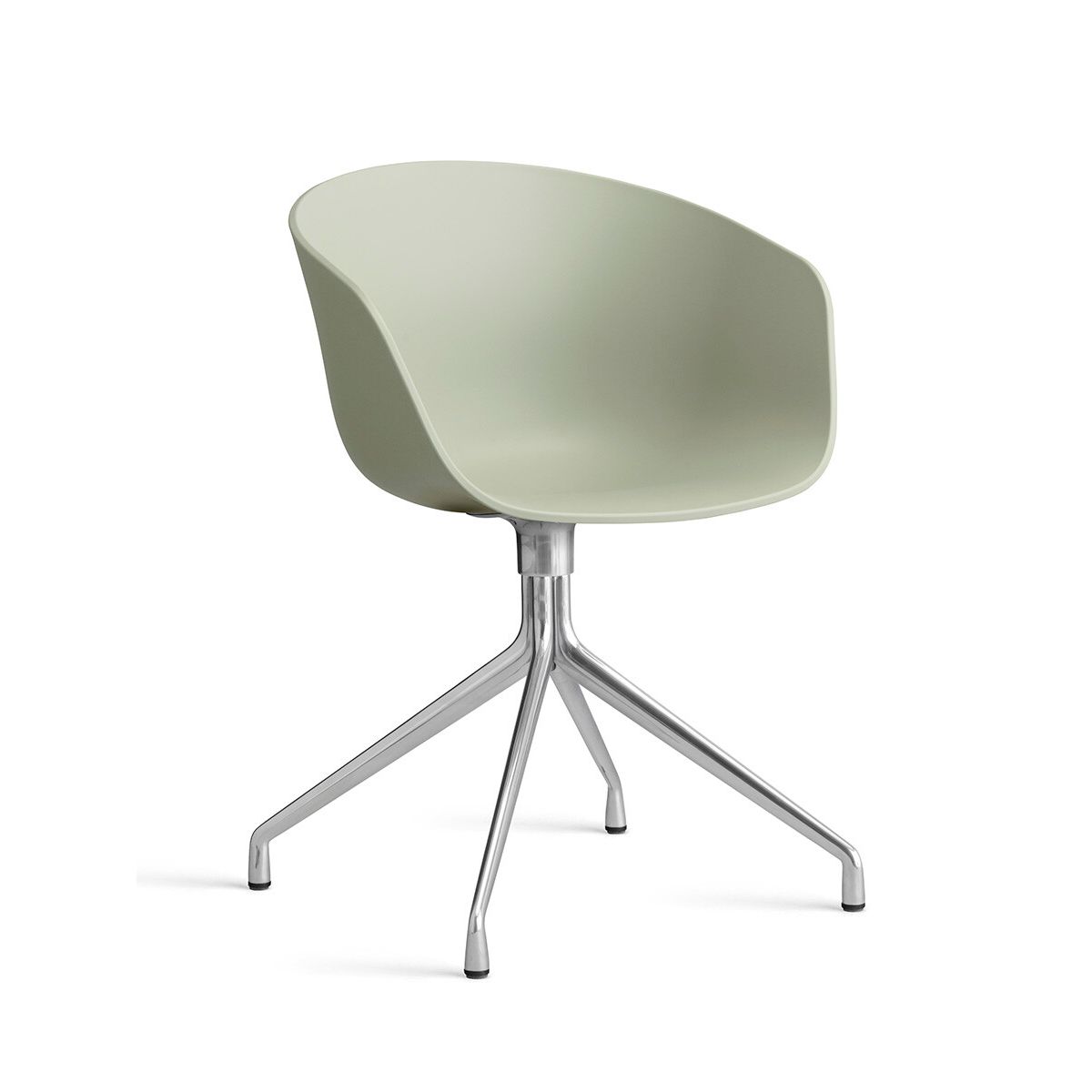 About a Chair AAC 20 fra Hay (Pastel green, Poleret aluminium)