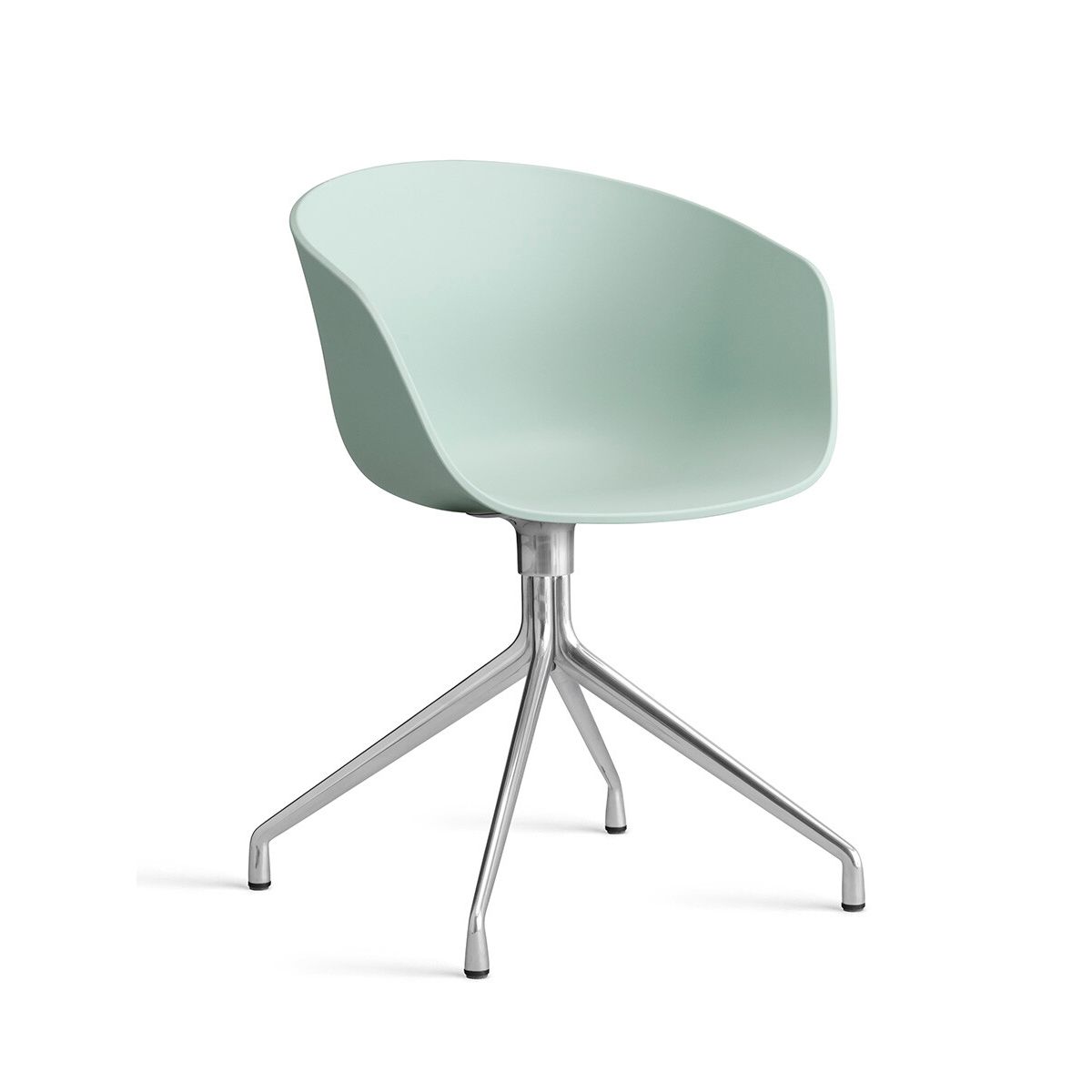 About a Chair AAC 20 fra Hay (Poleret aluminium, Dusty Mint)