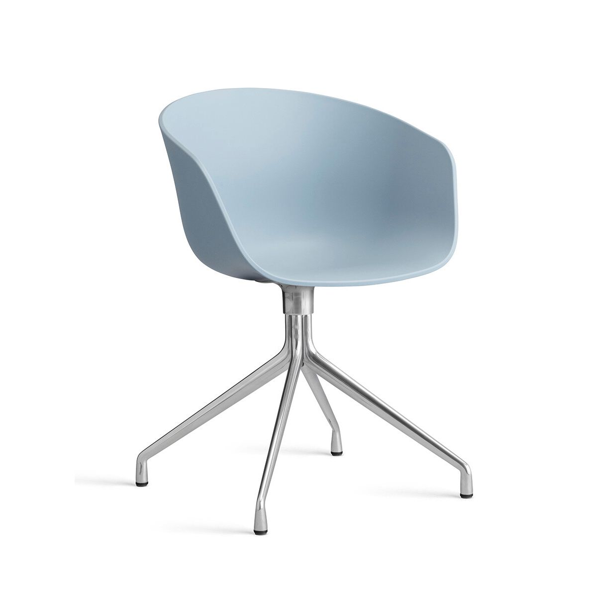 About a Chair AAC 20 fra Hay (Poleret aluminium, Slate Blue)