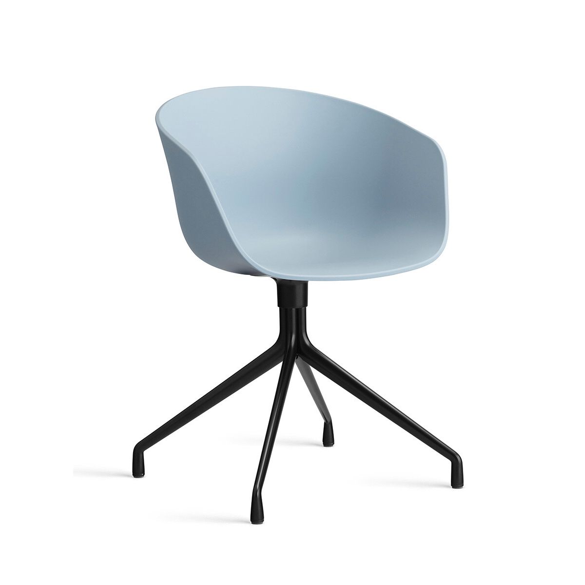 About a Chair AAC 20 fra Hay (Sort pulverlakeret aluminum, Slate Blue)