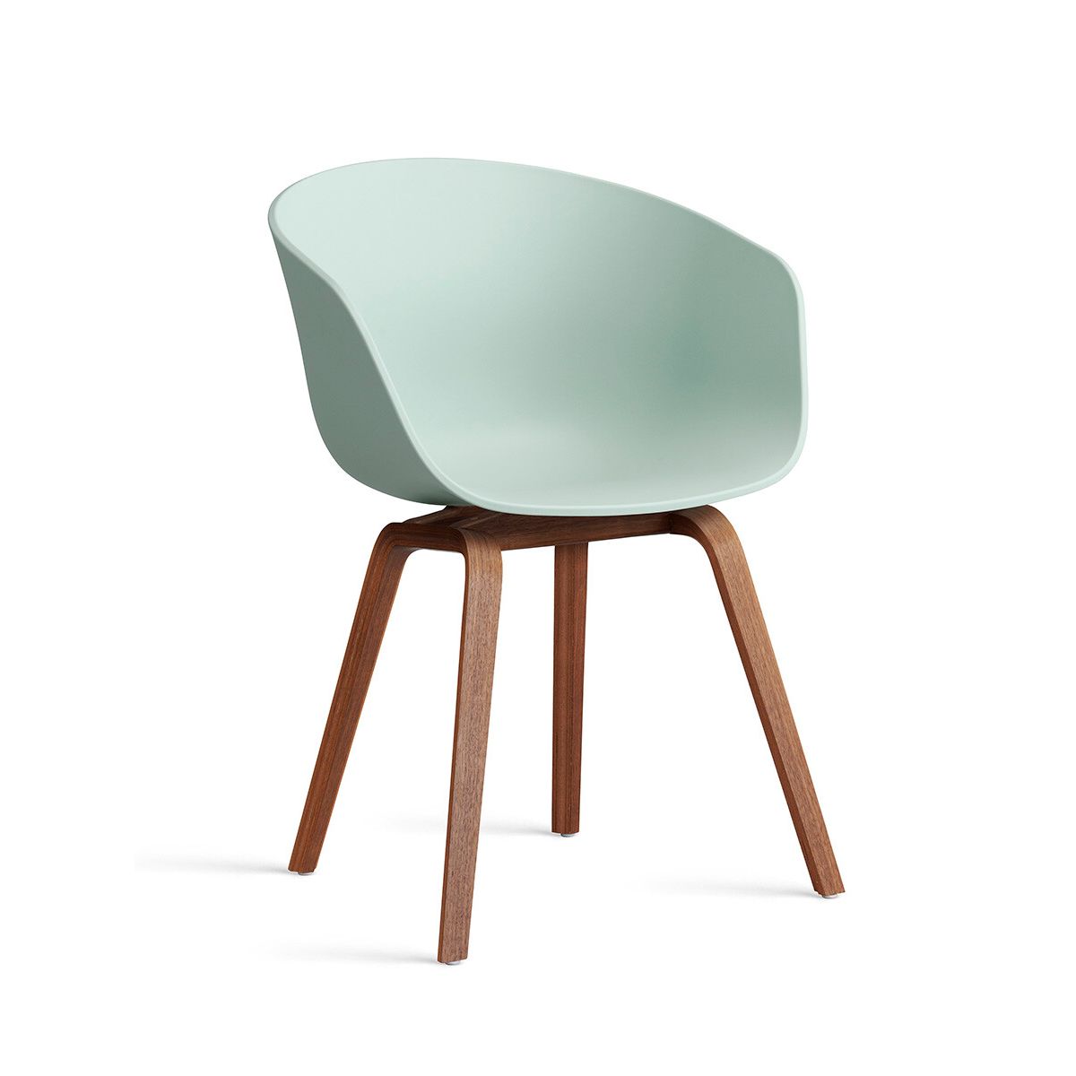 About a Chair AAC 22 fra Hay (Dusty Mint, Lakeret valnød)