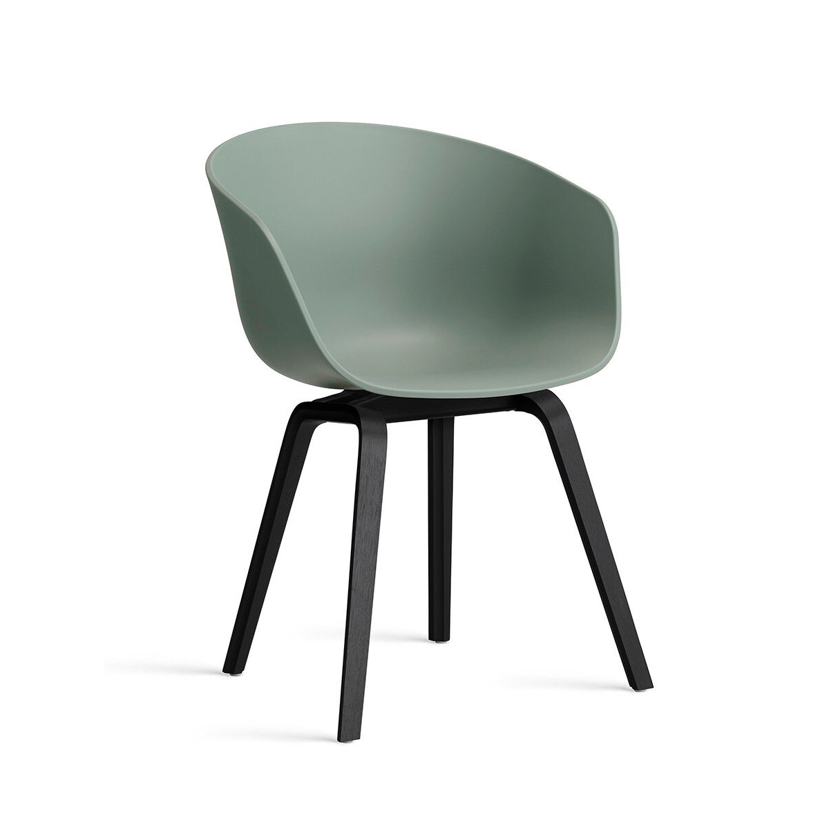 About a Chair AAC 22 fra Hay (Fall Green, Sortbejdset eg)